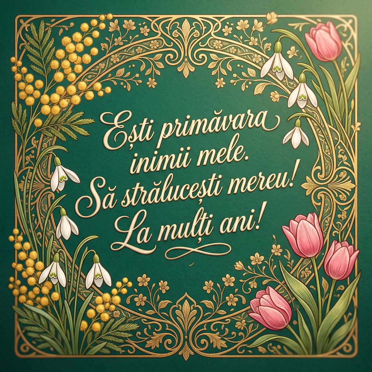 Felicitare de Ziua Femeii pentru o femeie specială