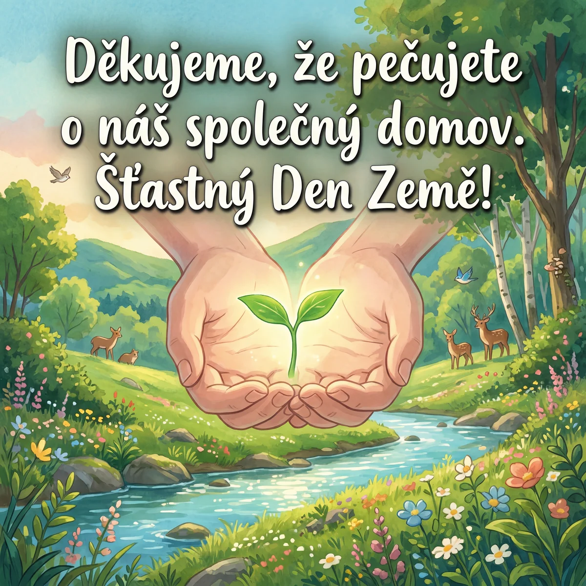 Přání ke Dni Země pro ty, kdo pečují o naši planetu