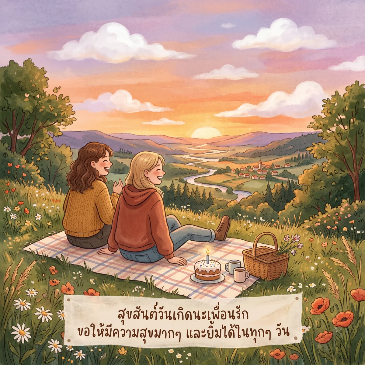 สุขสันต์วันเกิดเพื่อนรัก