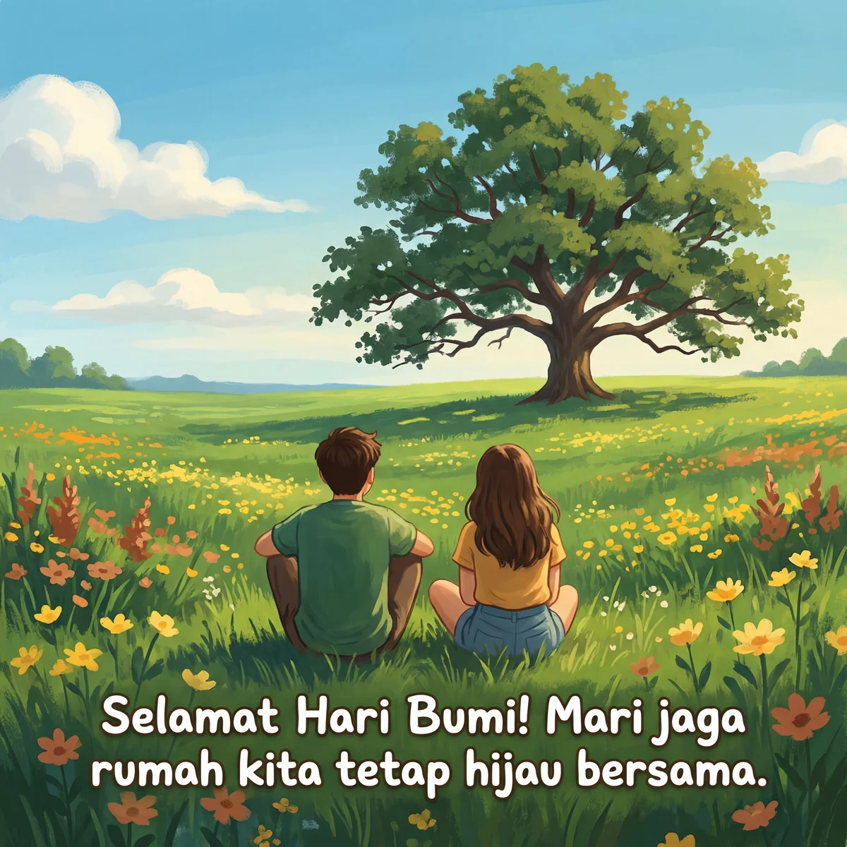 Ucapan Hari Bumi untuk teman