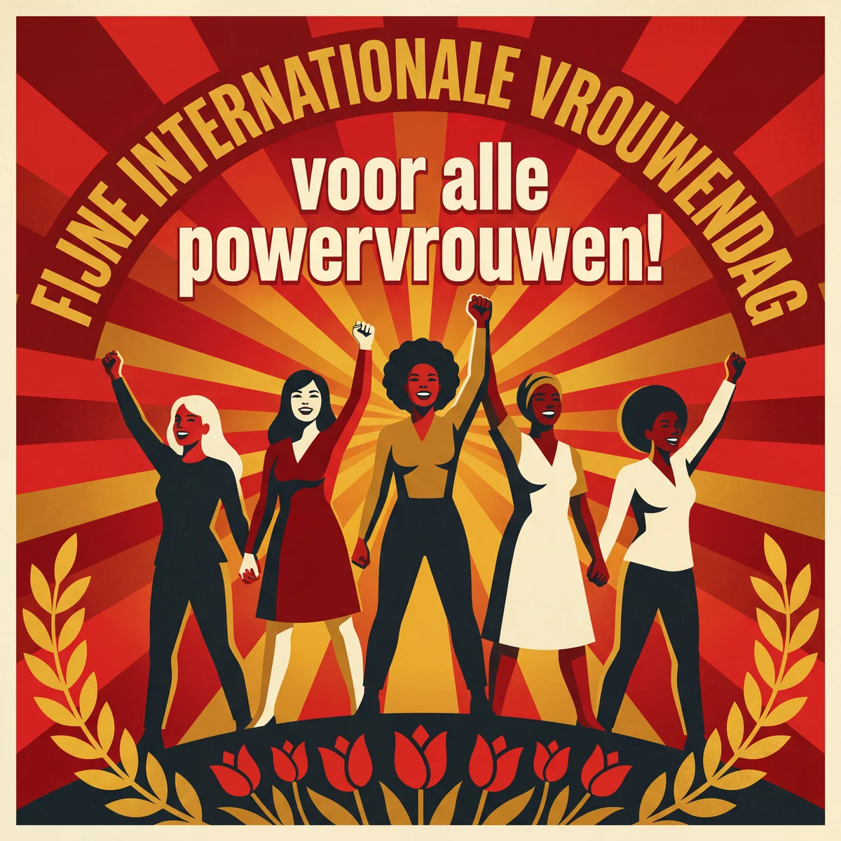 Fijne Internationale Vrouwendag, voor alle powervrouwen!