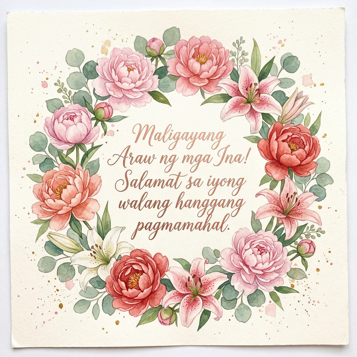 pagbati sa araw ng mga ina