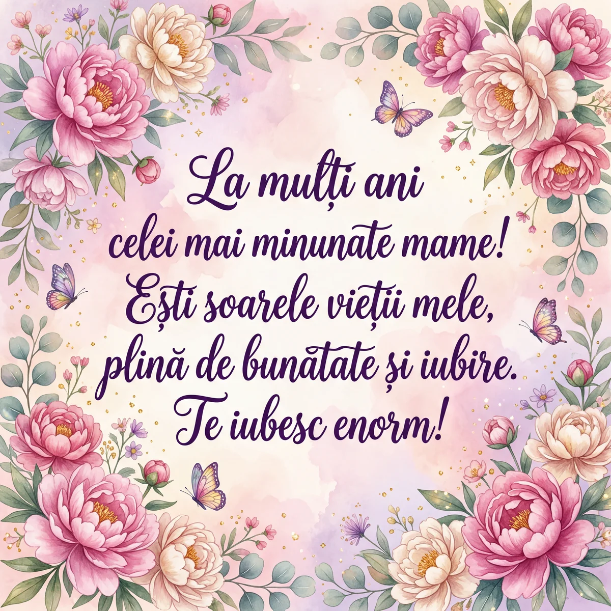 Mesaj de Ziua Mamei pentru o mamă minunată