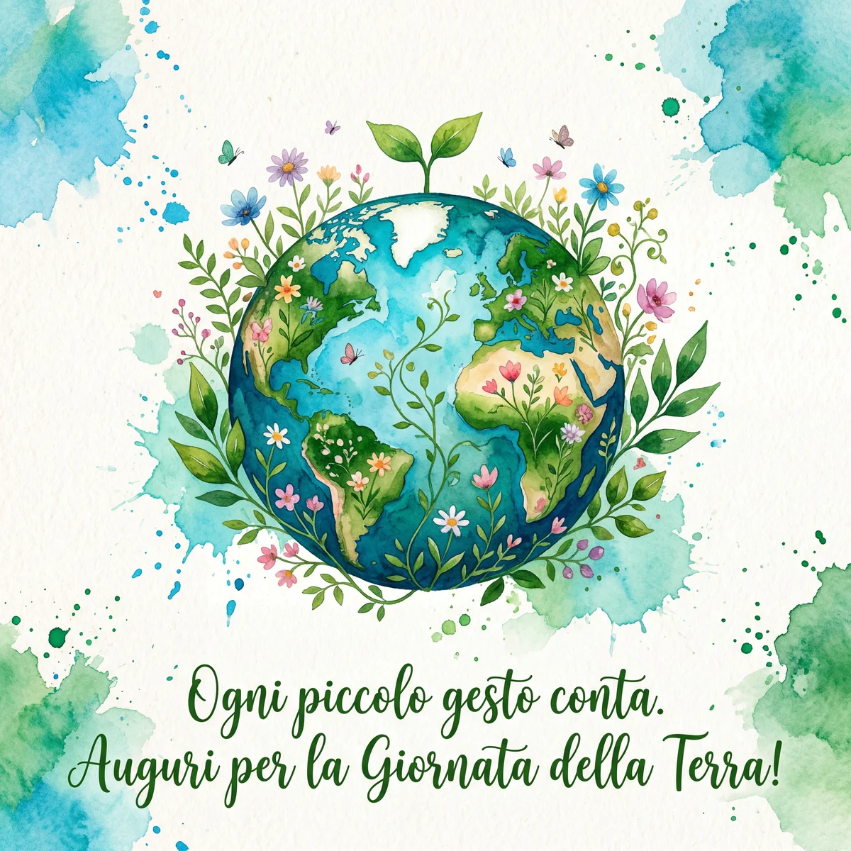 Auguri per la Giornata della Terra!