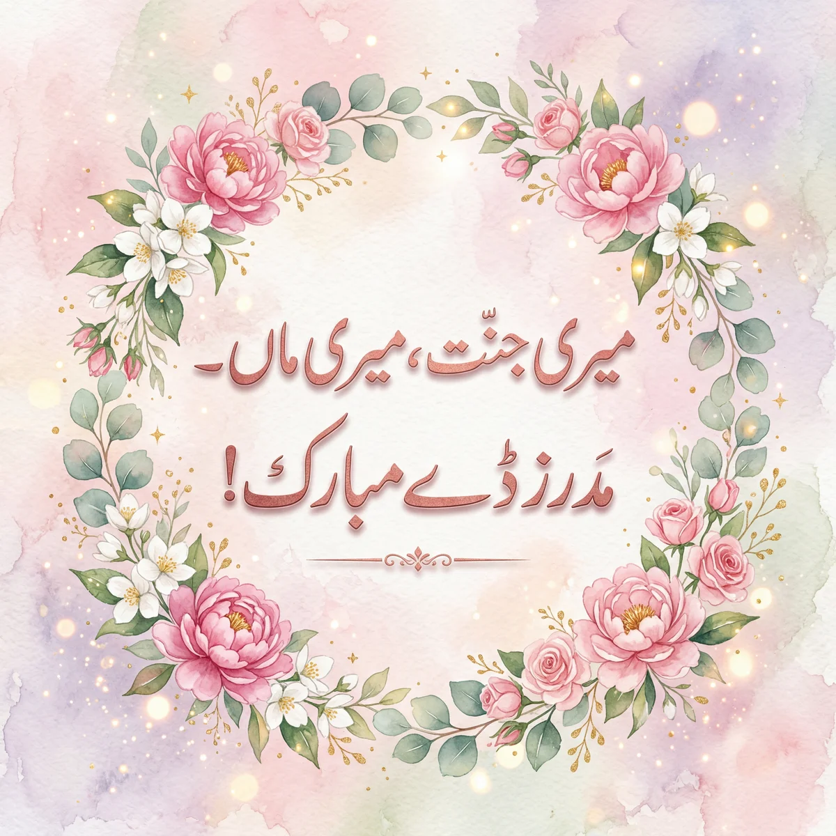 ماں کے دن پر امی کے لیے مبارکباد