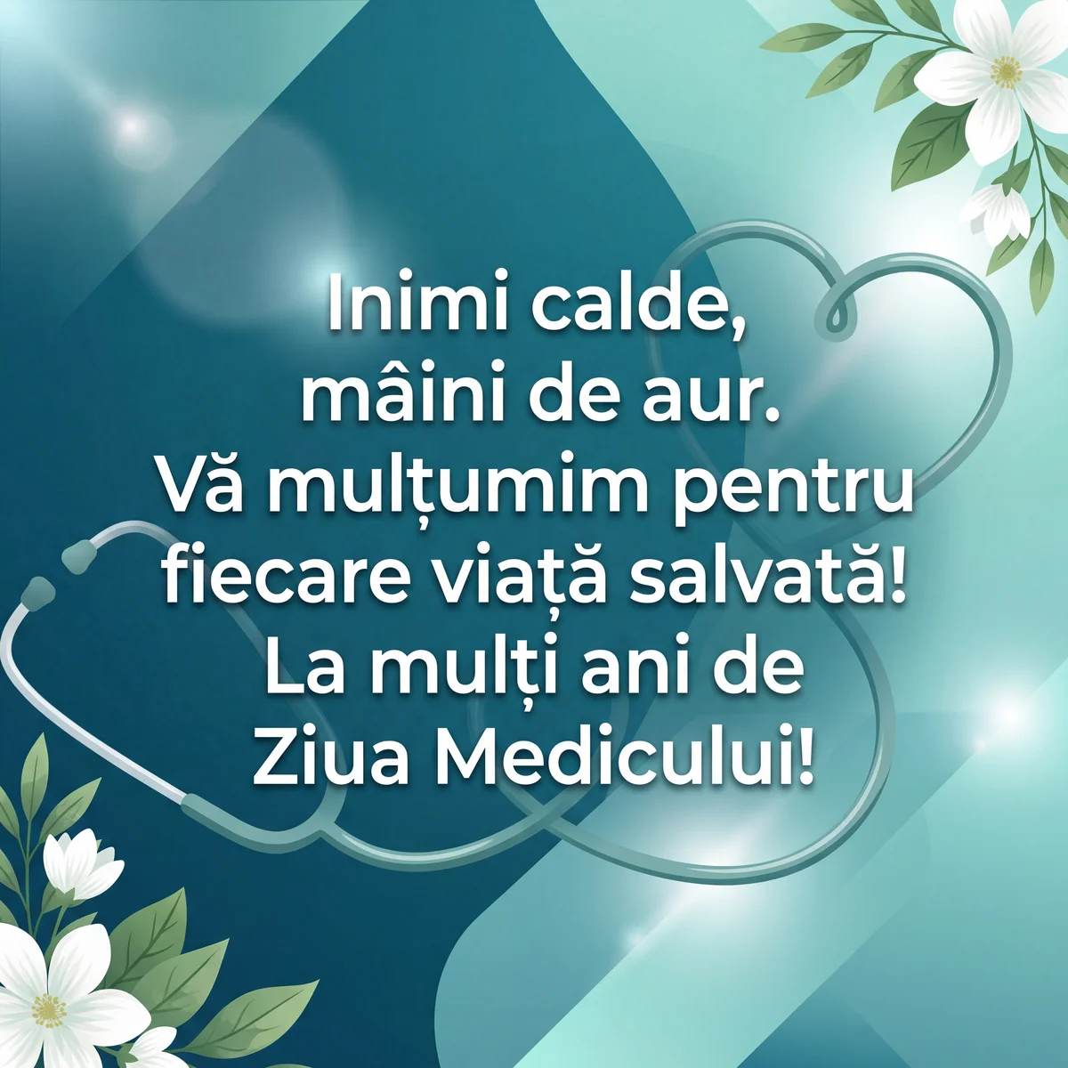 Urări pentru Ziua Medicului