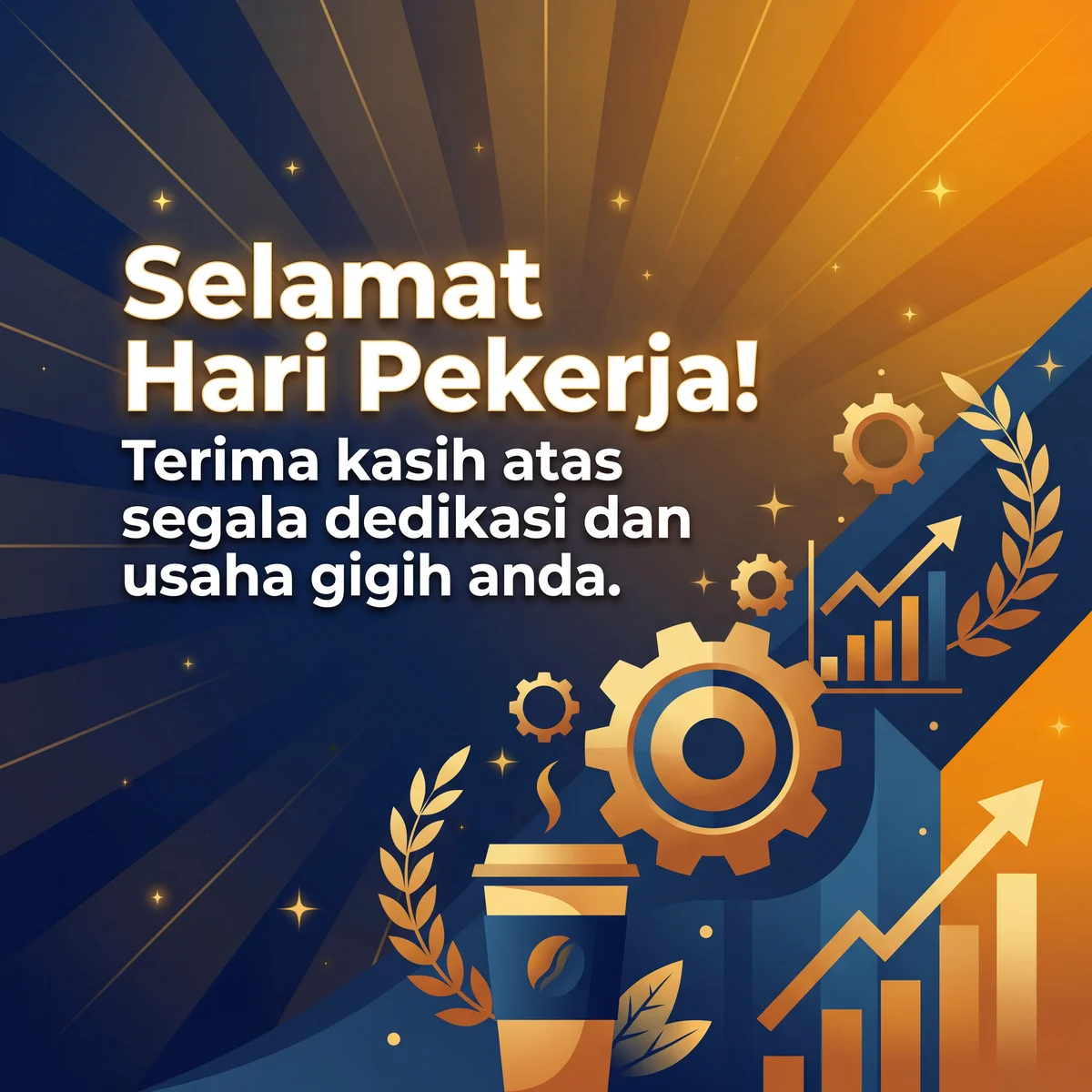 Ucapan Selamat Hari Pekerja untuk rakan sekerja