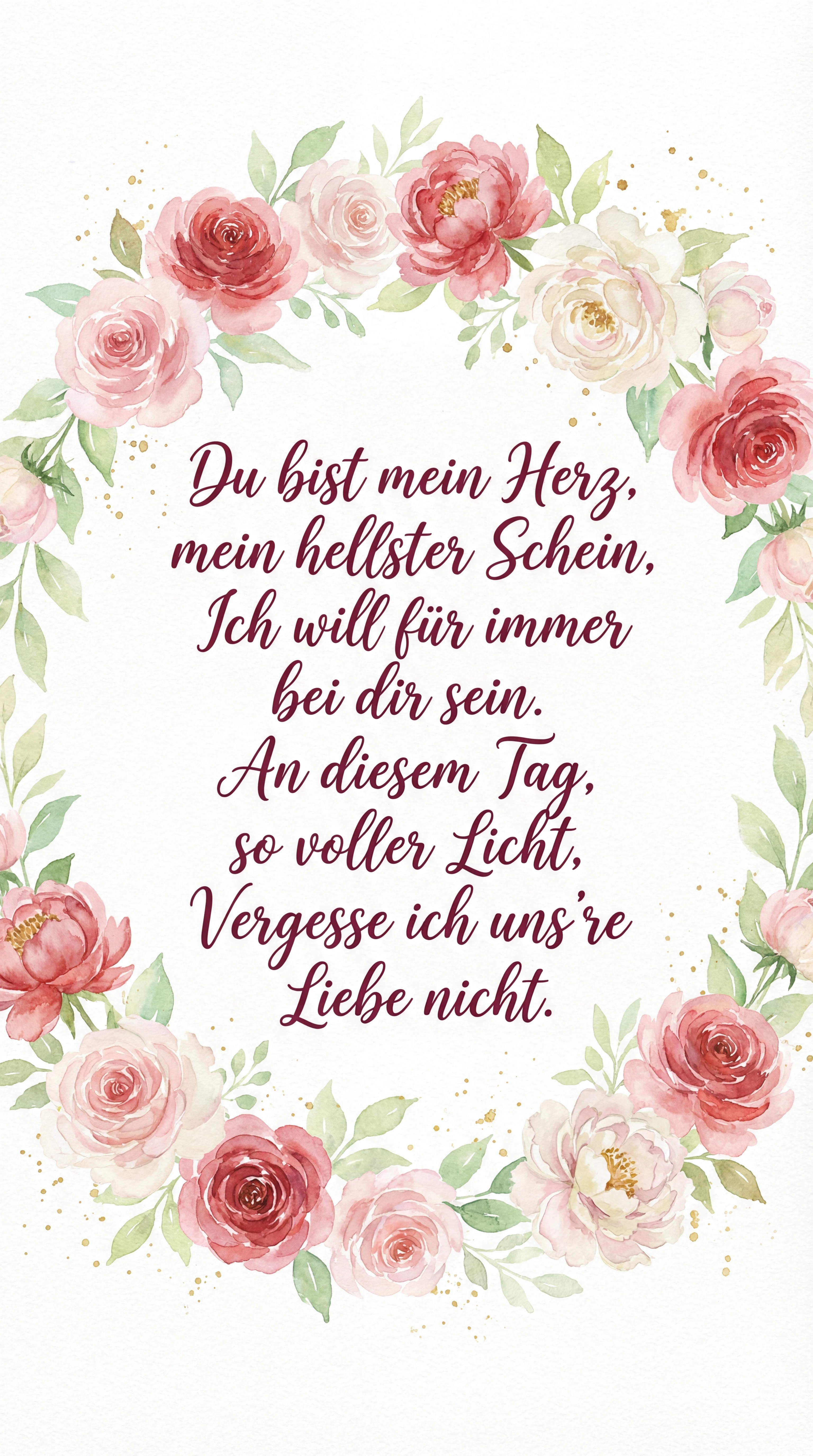 Valentinstag Grüße für meinen Schatz
