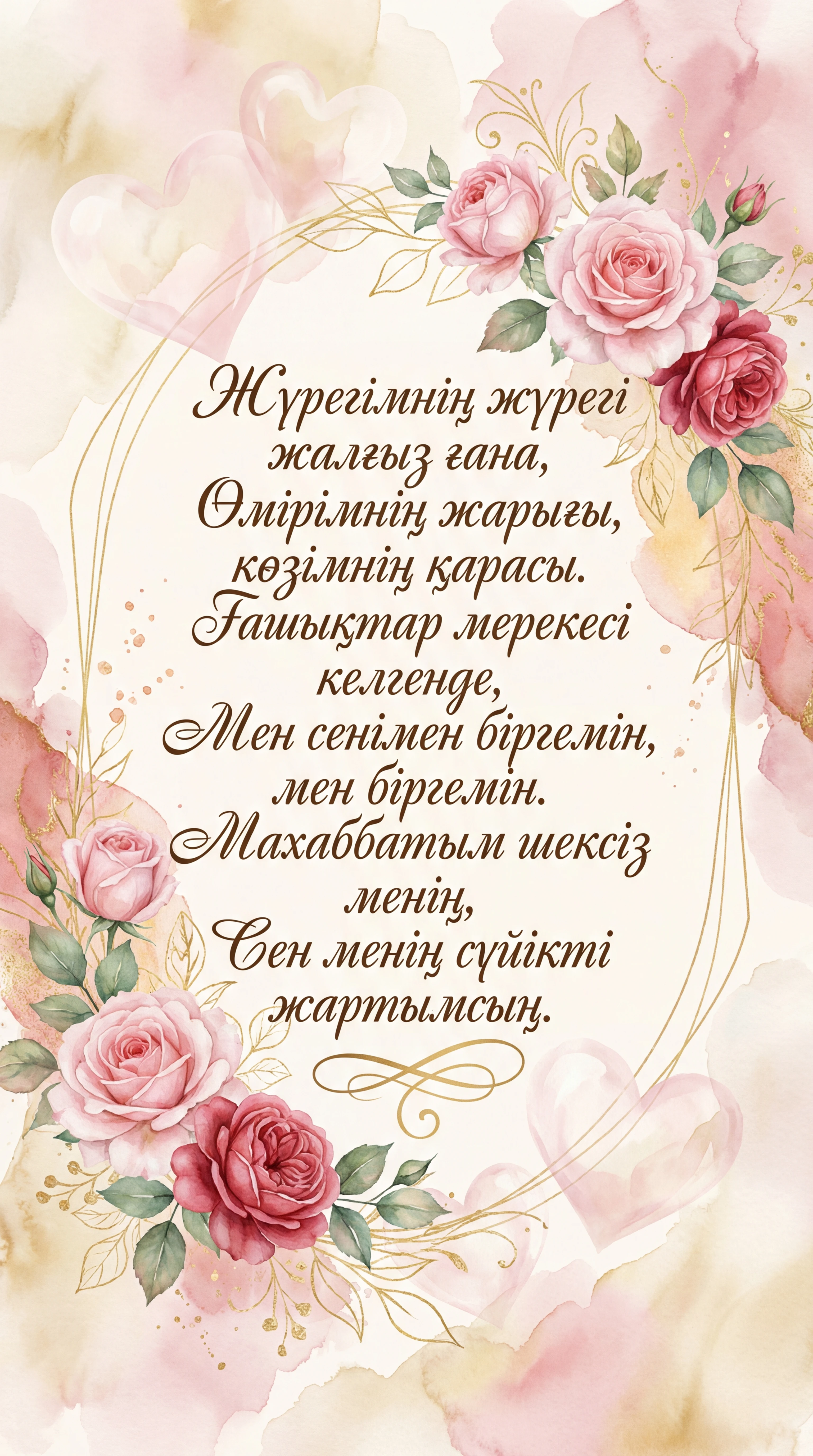 Сүйіктіме Ғашықтар күні құттықтау