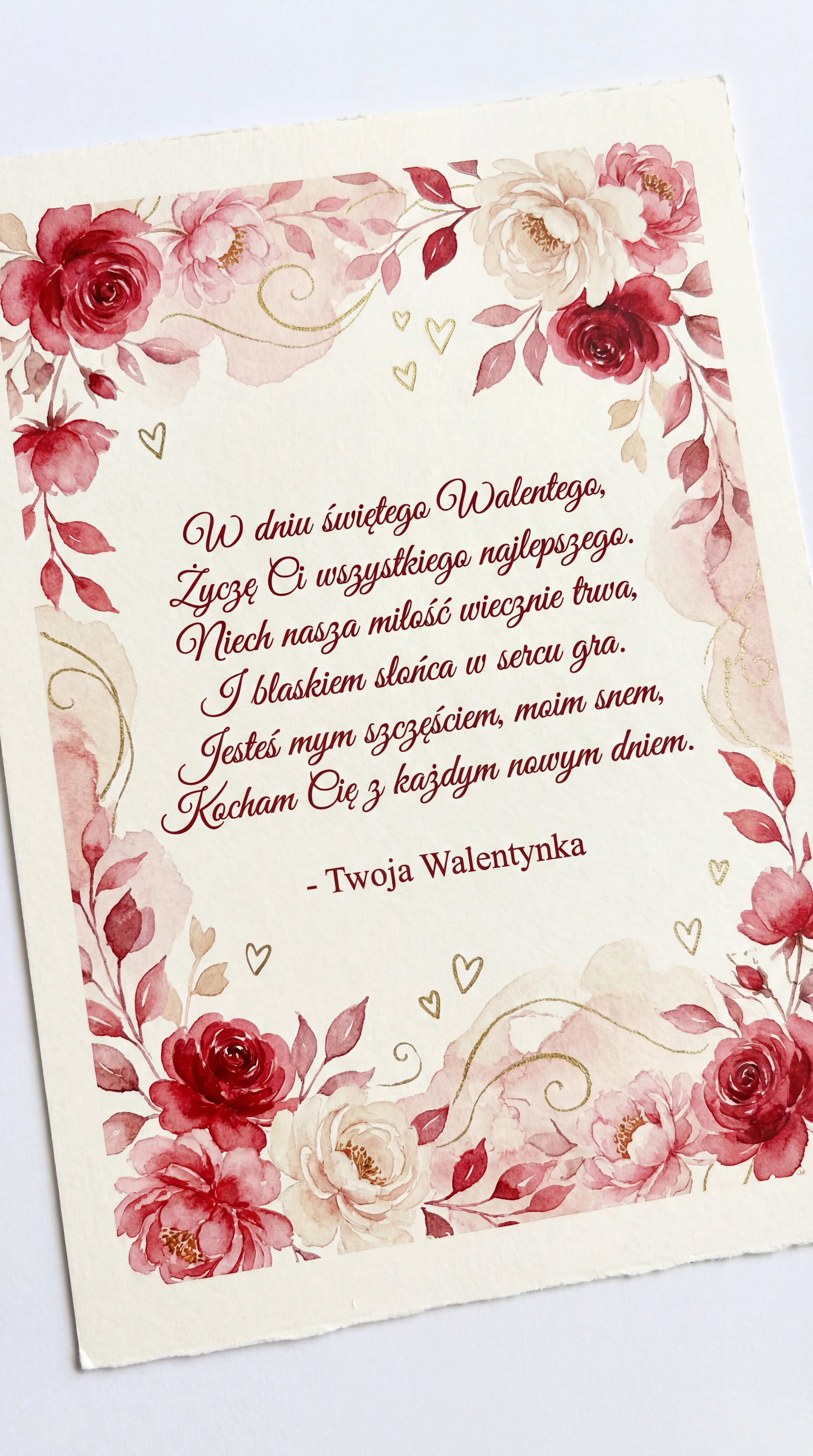 życzenia na Walentynki dla ukochanej osoby