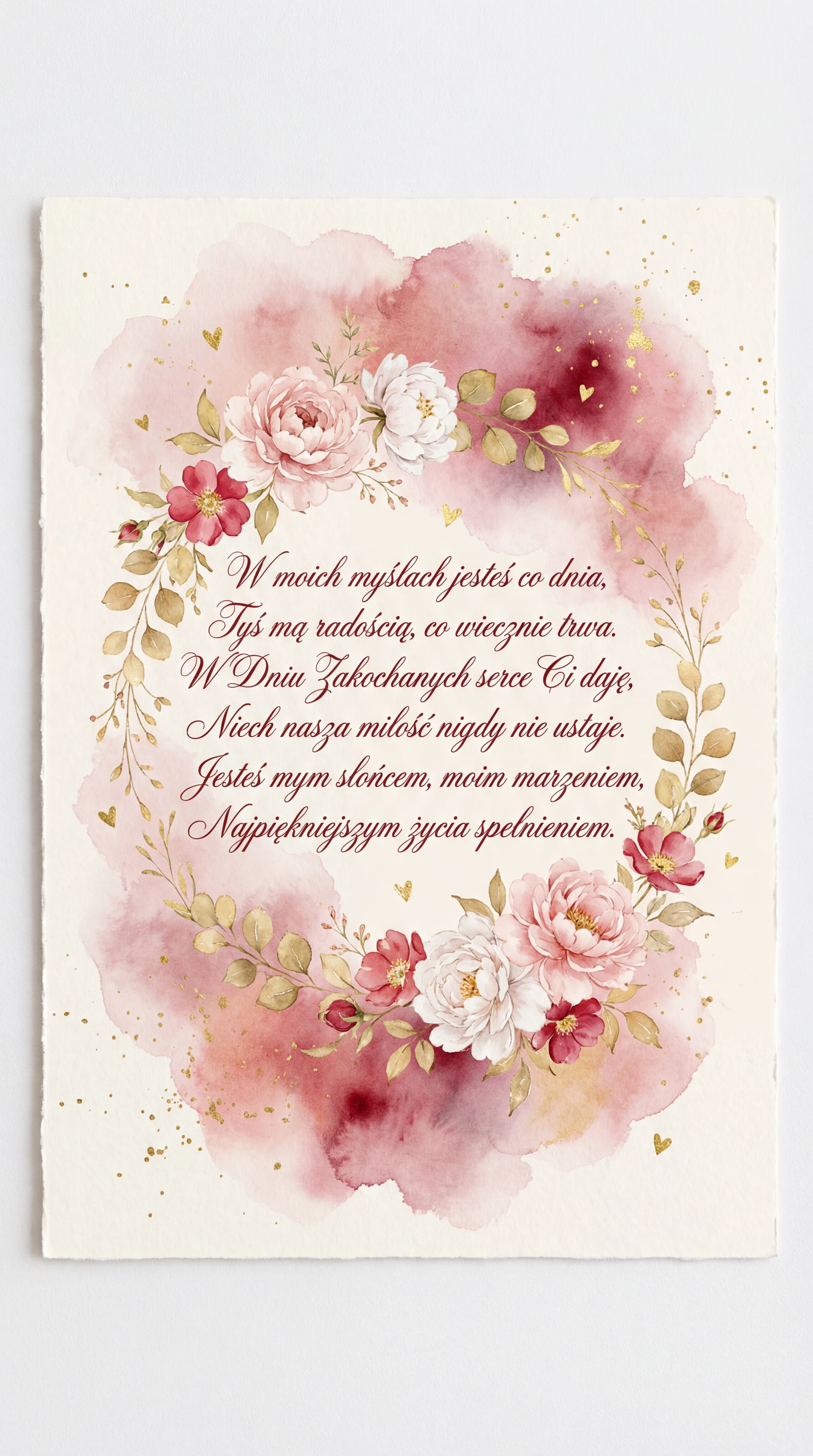 życzenia na walentynki dla ukochanej osoby