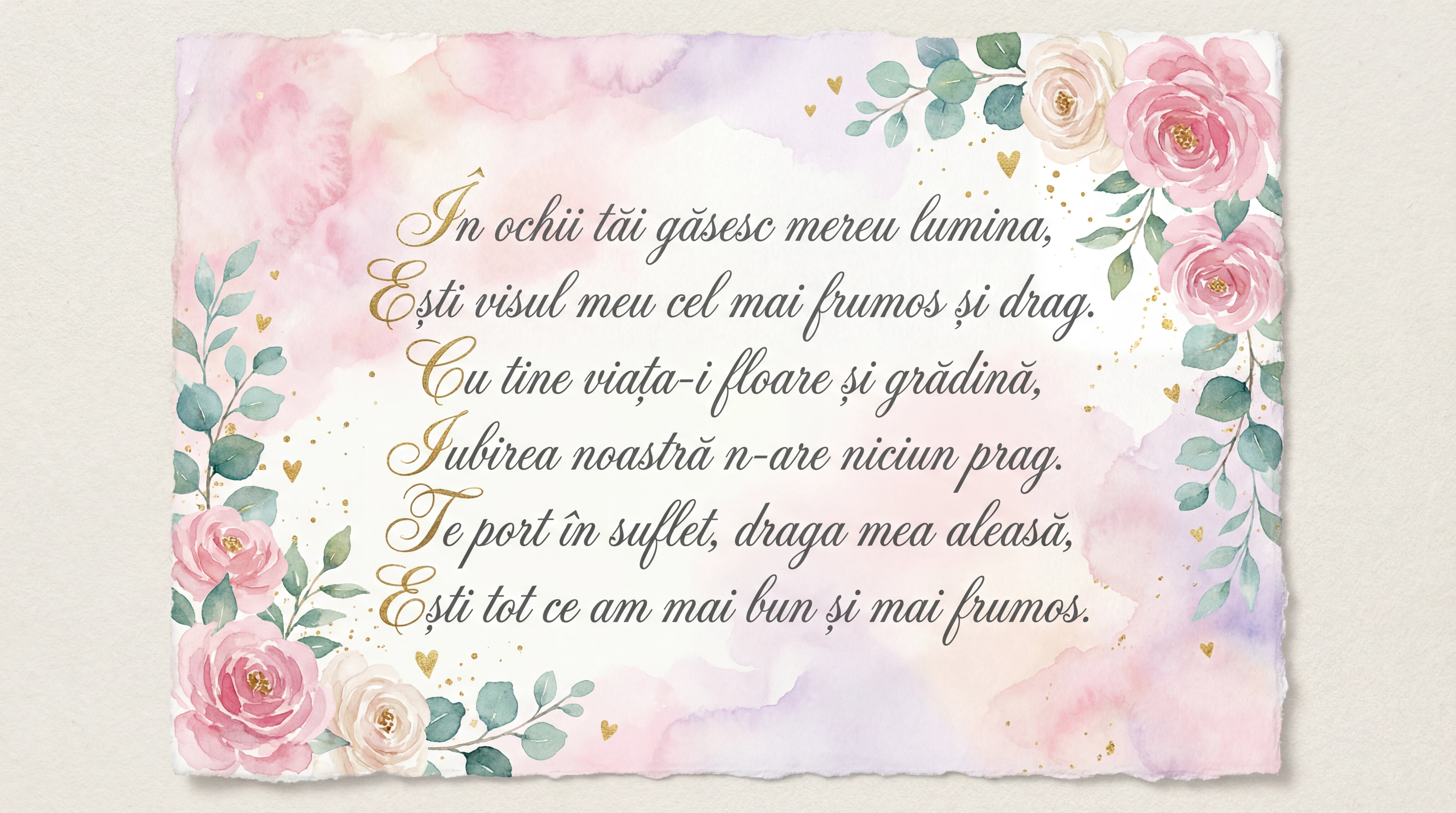 felicitare de Ziua Îndrăgostiților pentru iubită