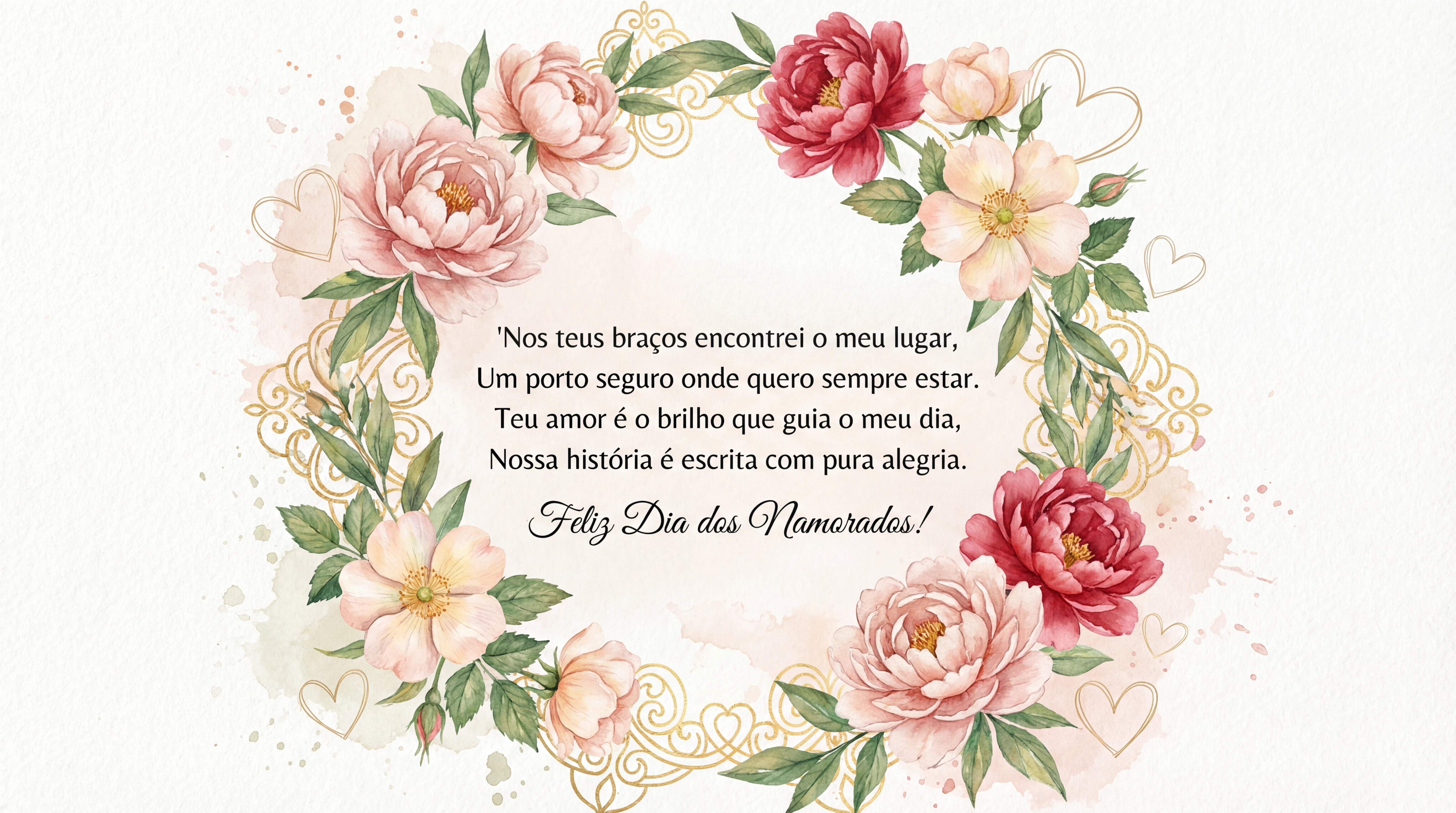 mensagem de Dia dos Namorados para meu namorado