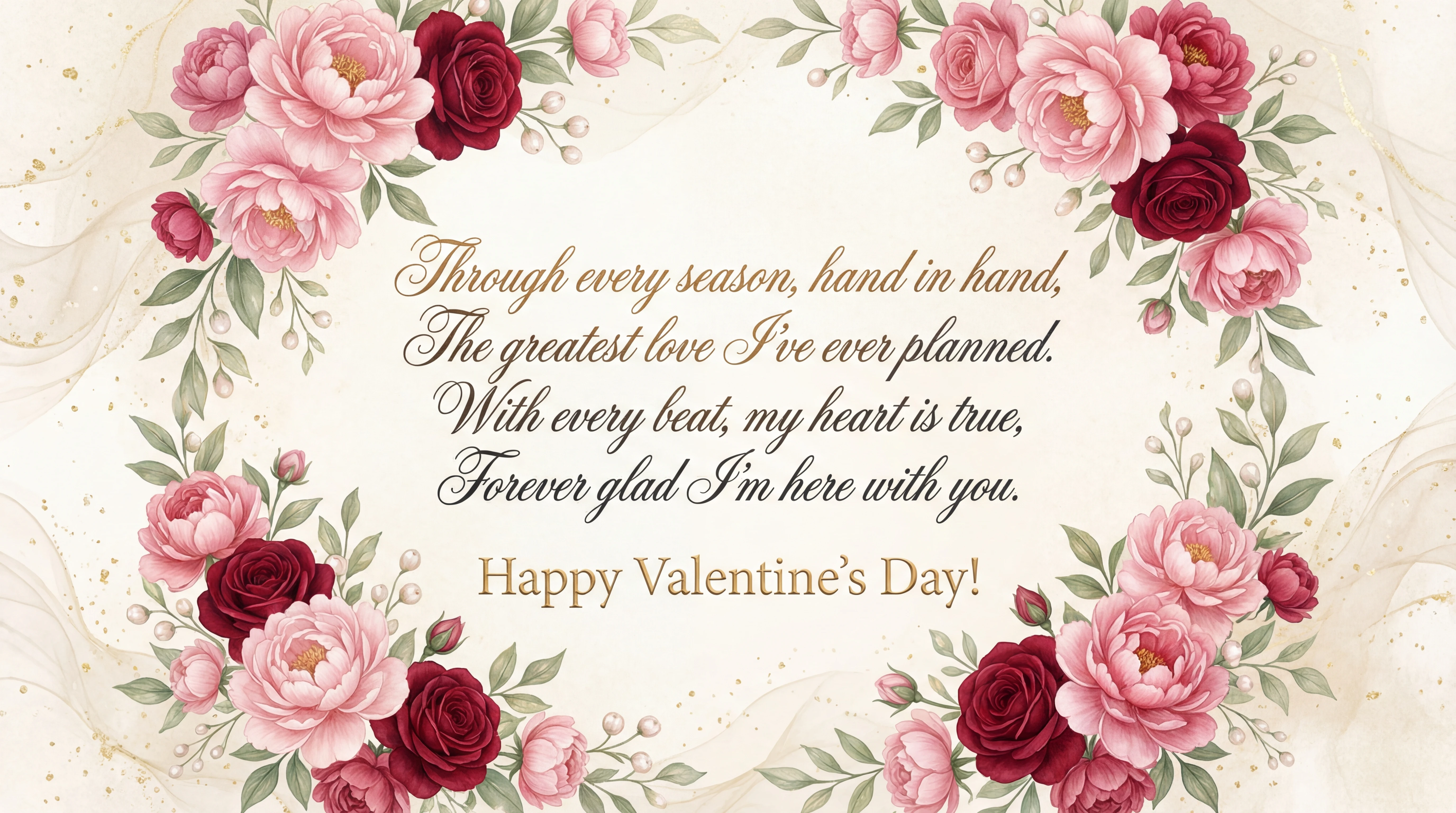 Valentine's Day card for my spouse