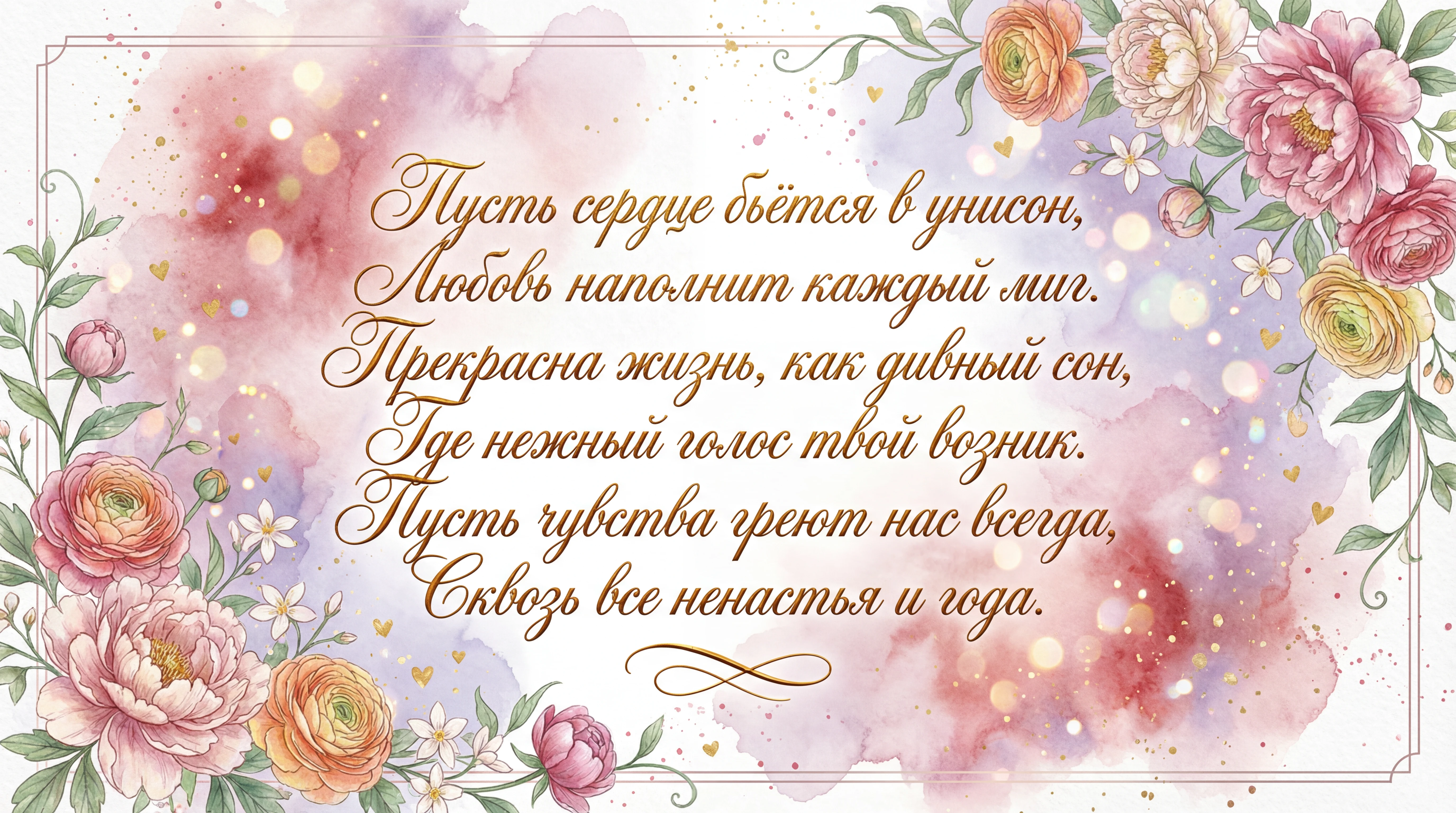 открытка любимому человеку на День всех влюбленных