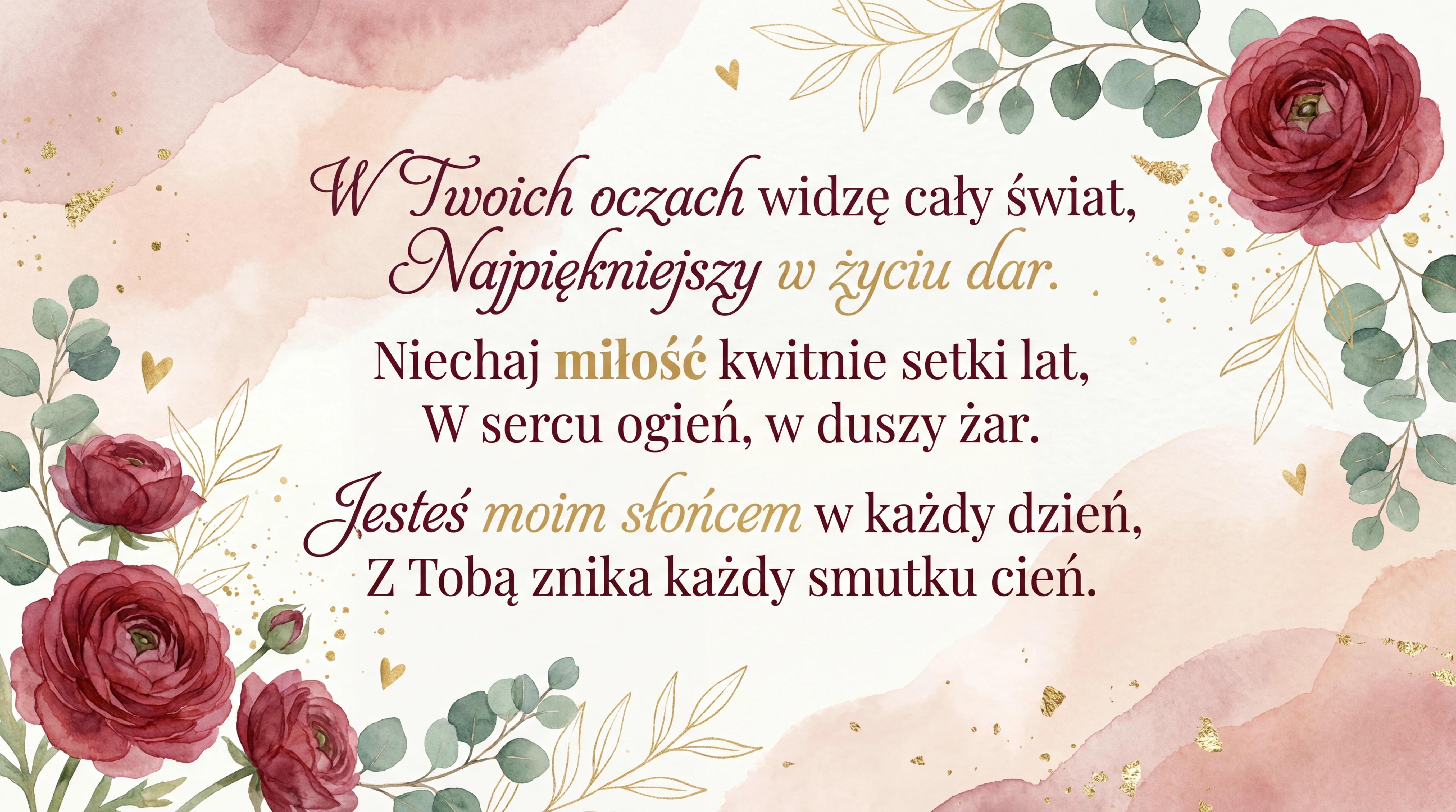 kartka walentynkowa dla ukochanej