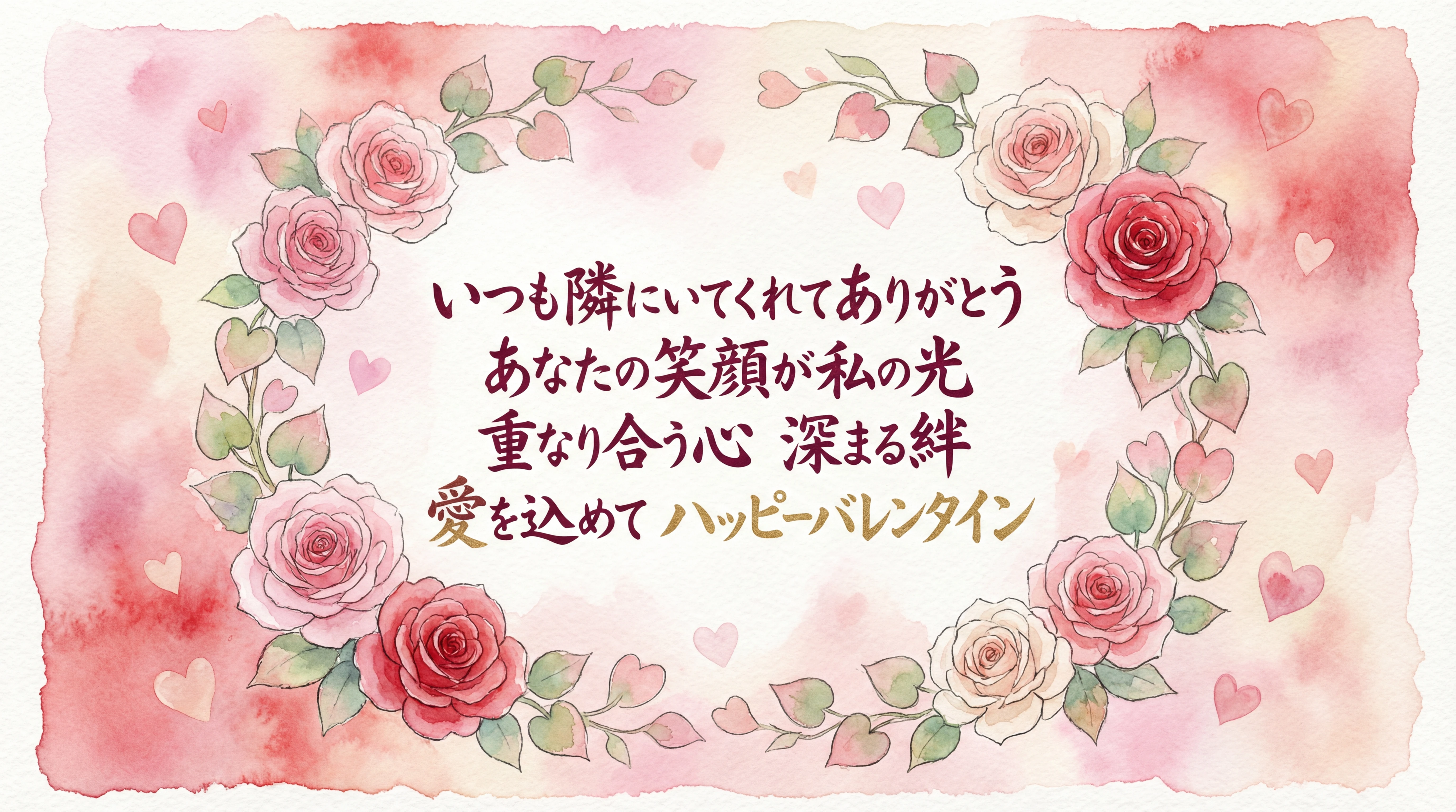 バレンタインデーにパートナーへ贈る、愛情が伝わるメッセージ