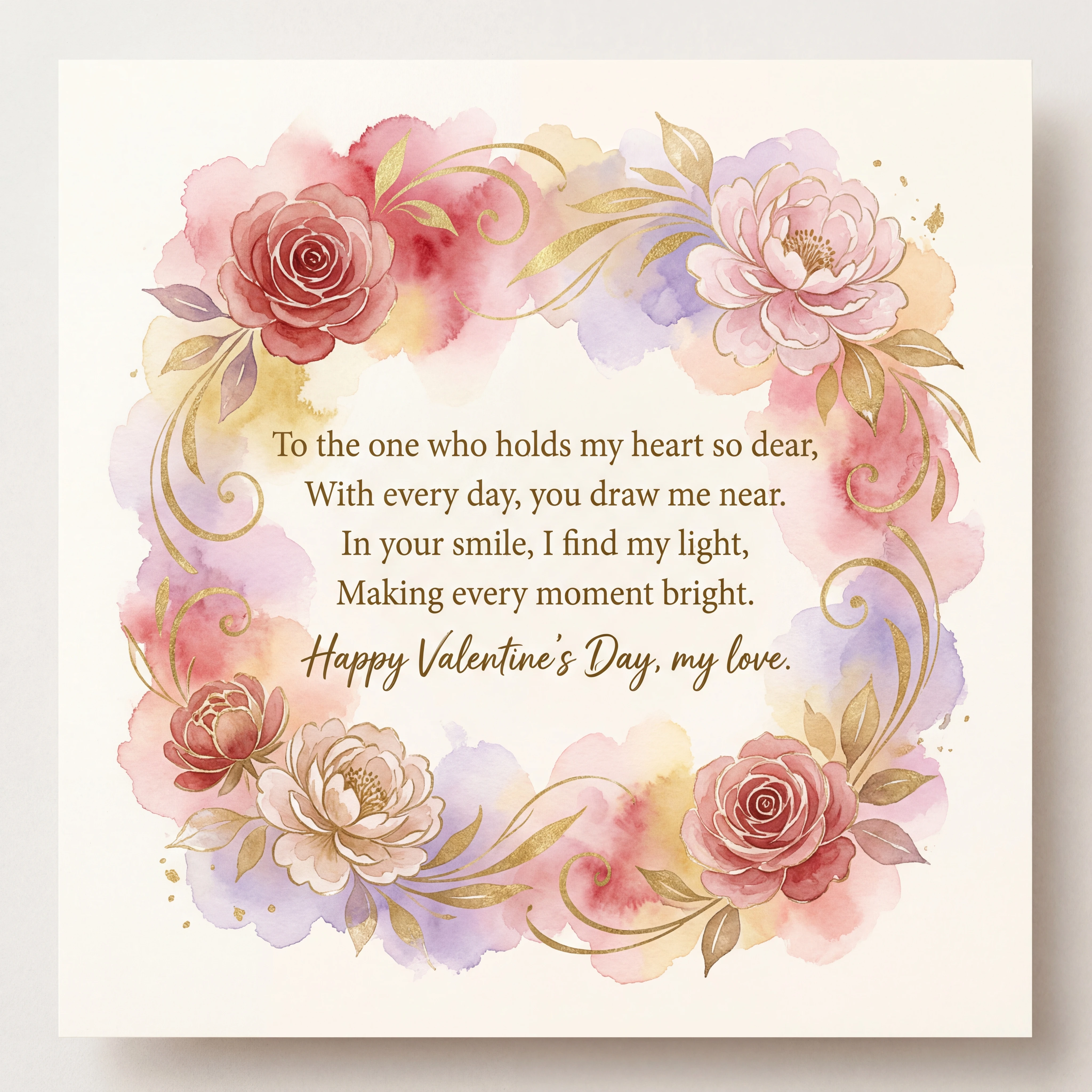 Happy Valentine's Day wishes for my beloved partner