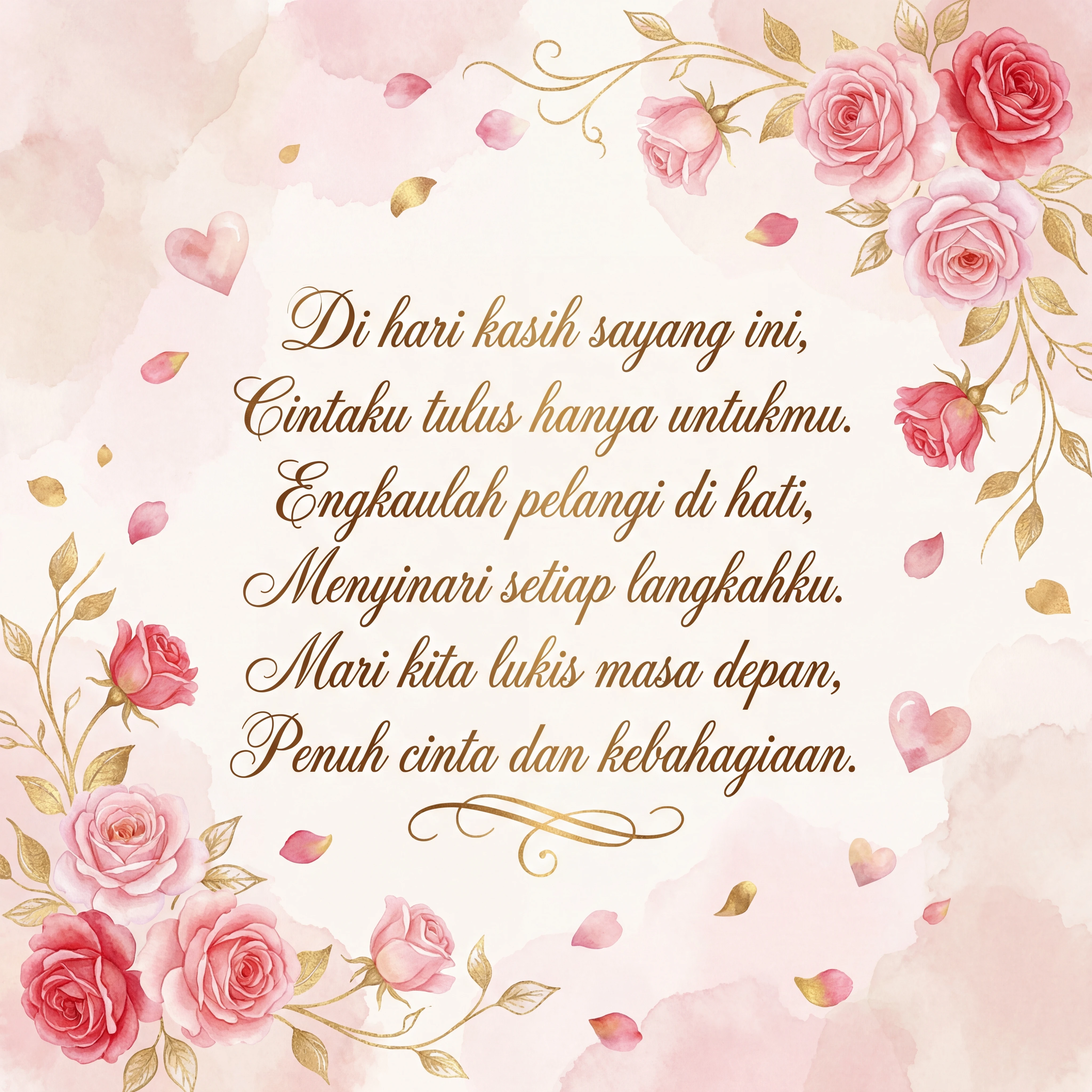 ucapan Hari Valentine untuk kekasih