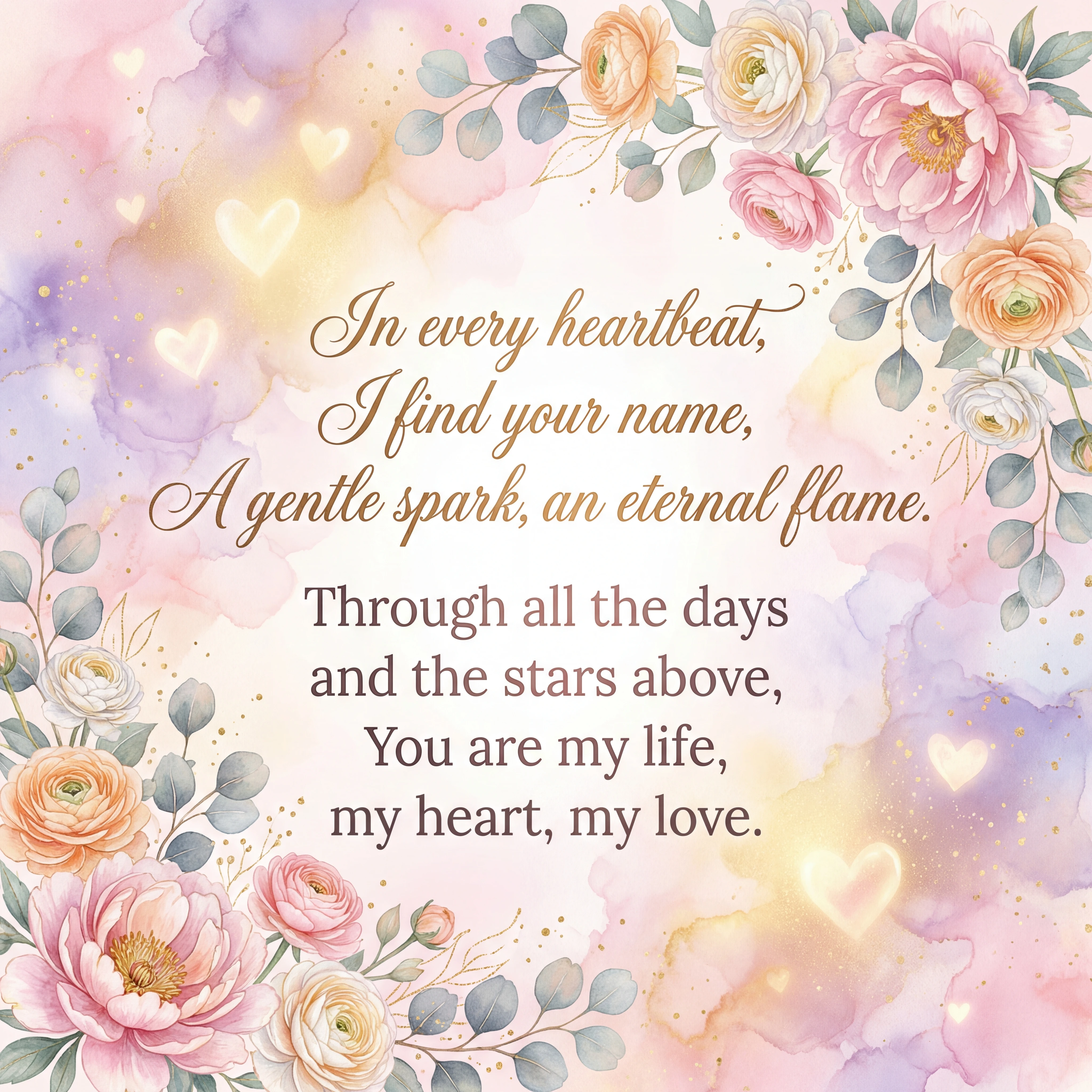 Valentine's Day card for a loved one