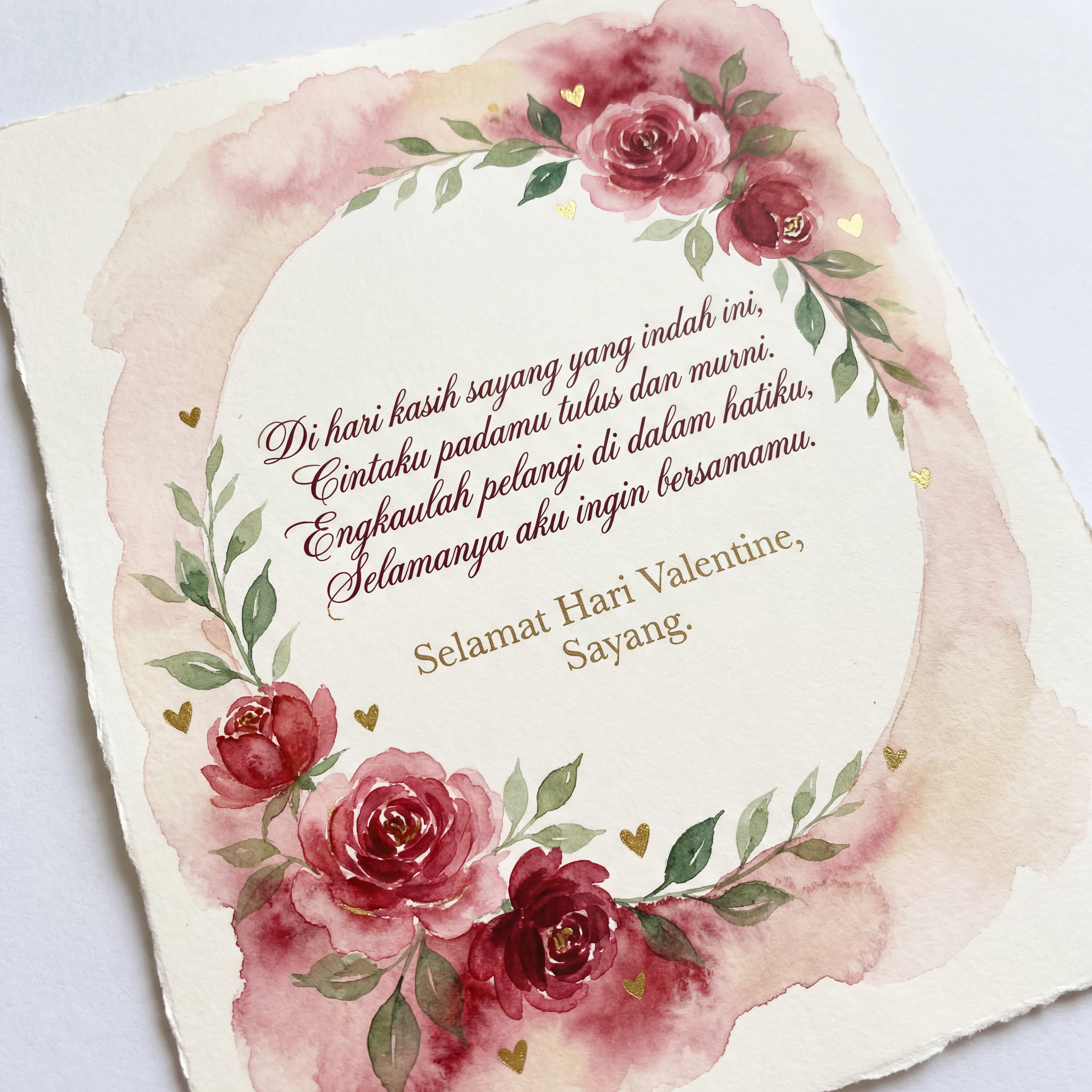 ucapan Hari Valentine untuk kekasih