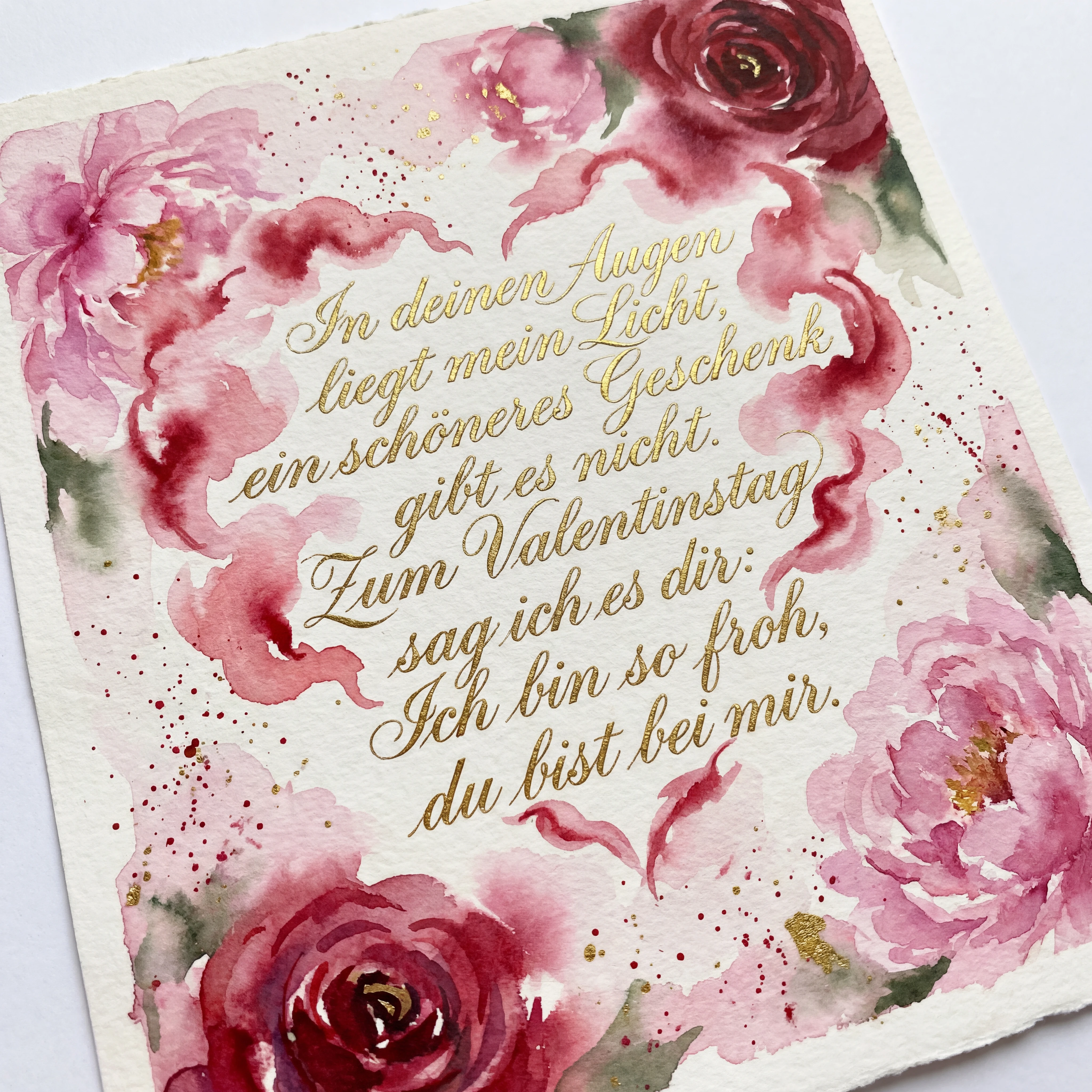 Valentinstagsgruß für meinen Schatz