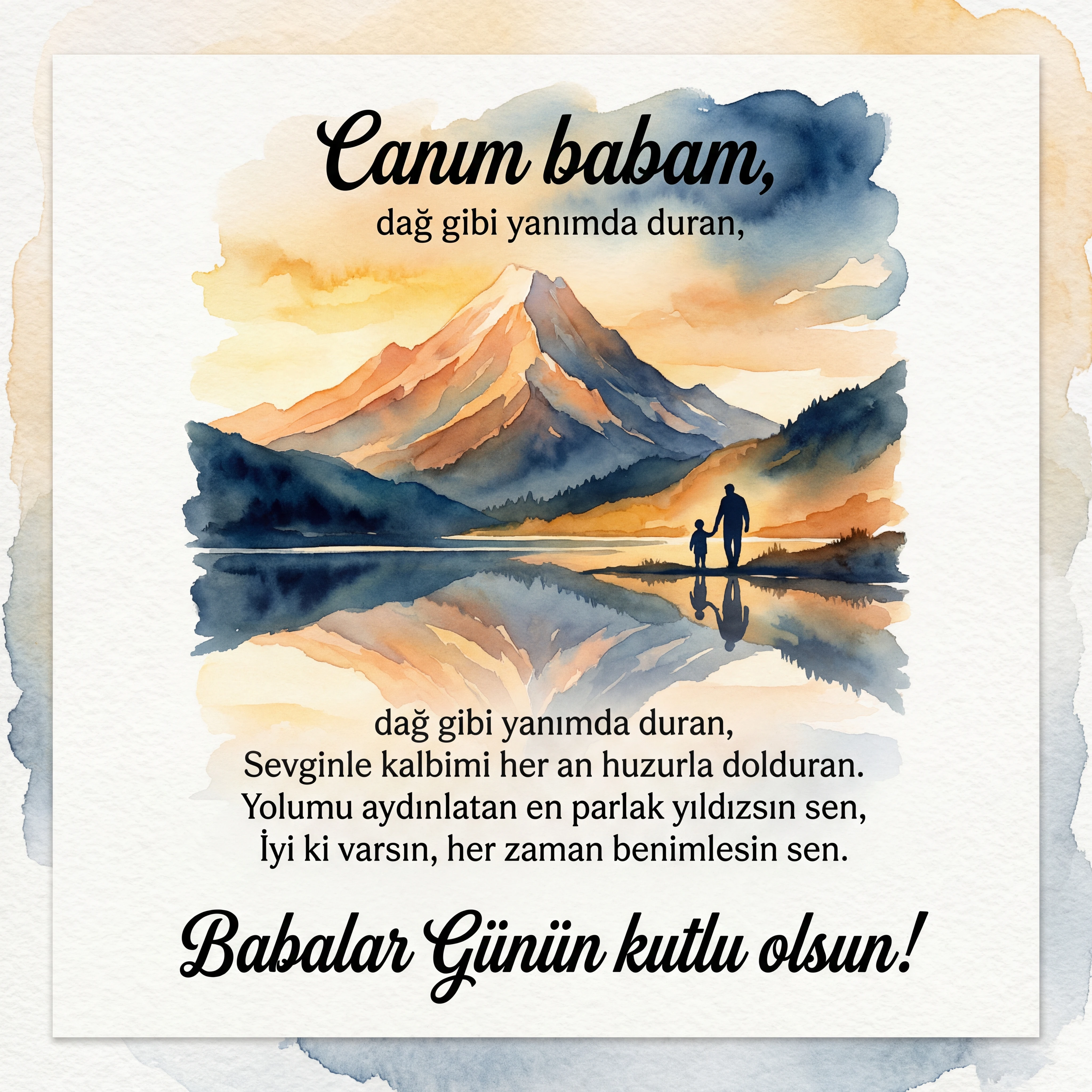 babalar günü kartı mesajları