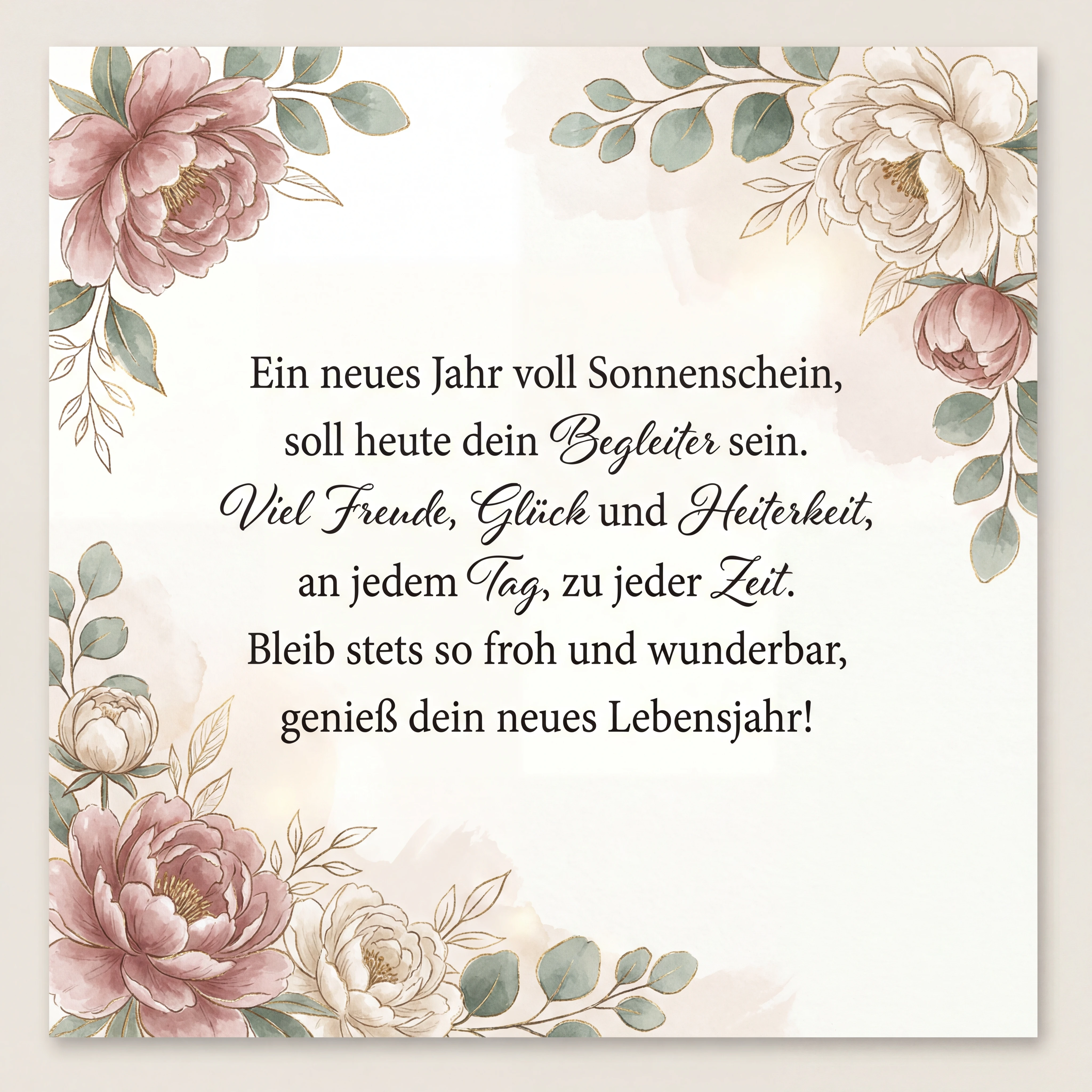 Alles Gute zum Geburtstag für eine liebe Kollegin!