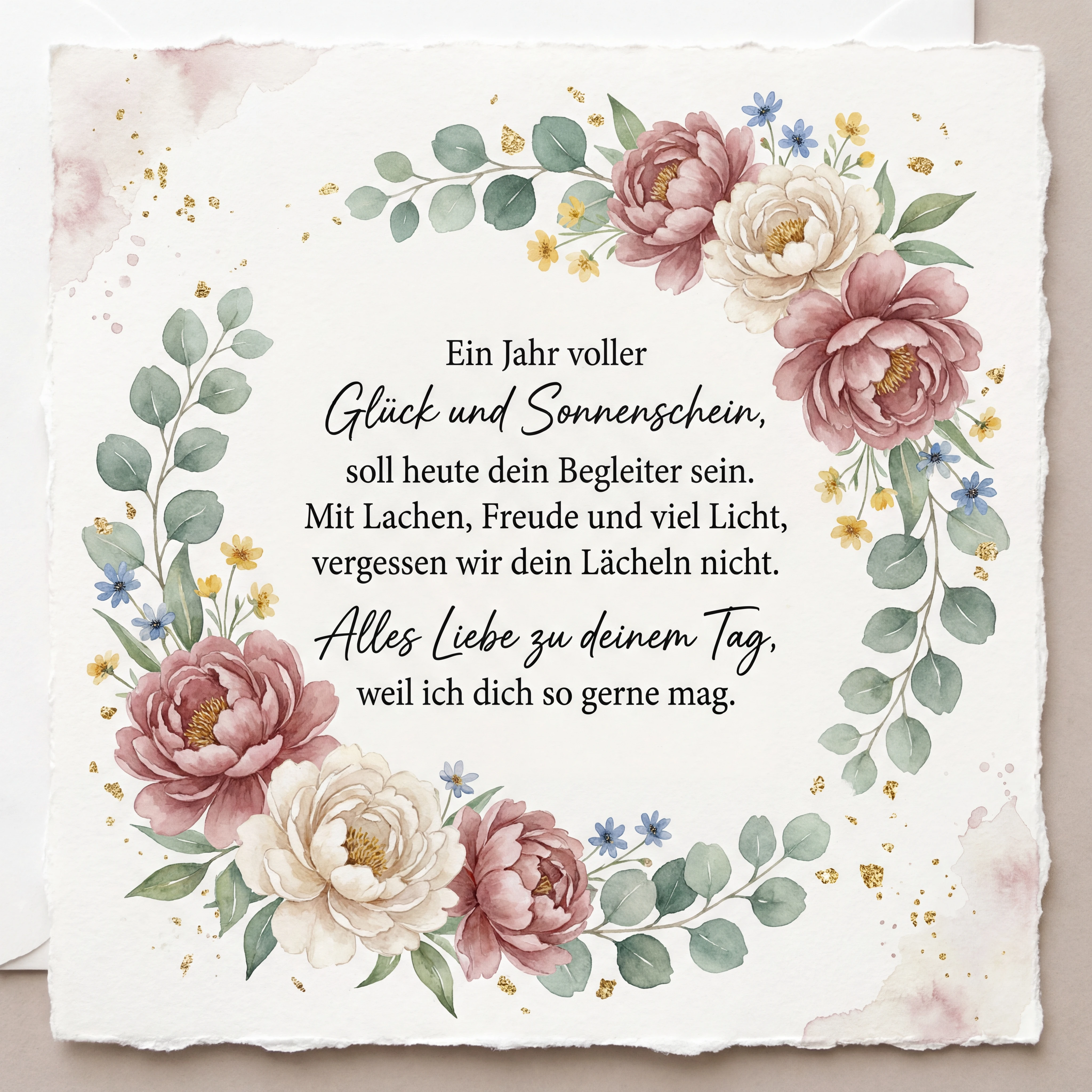 Alles Gute zum Geburtstag für eine liebe Freundin