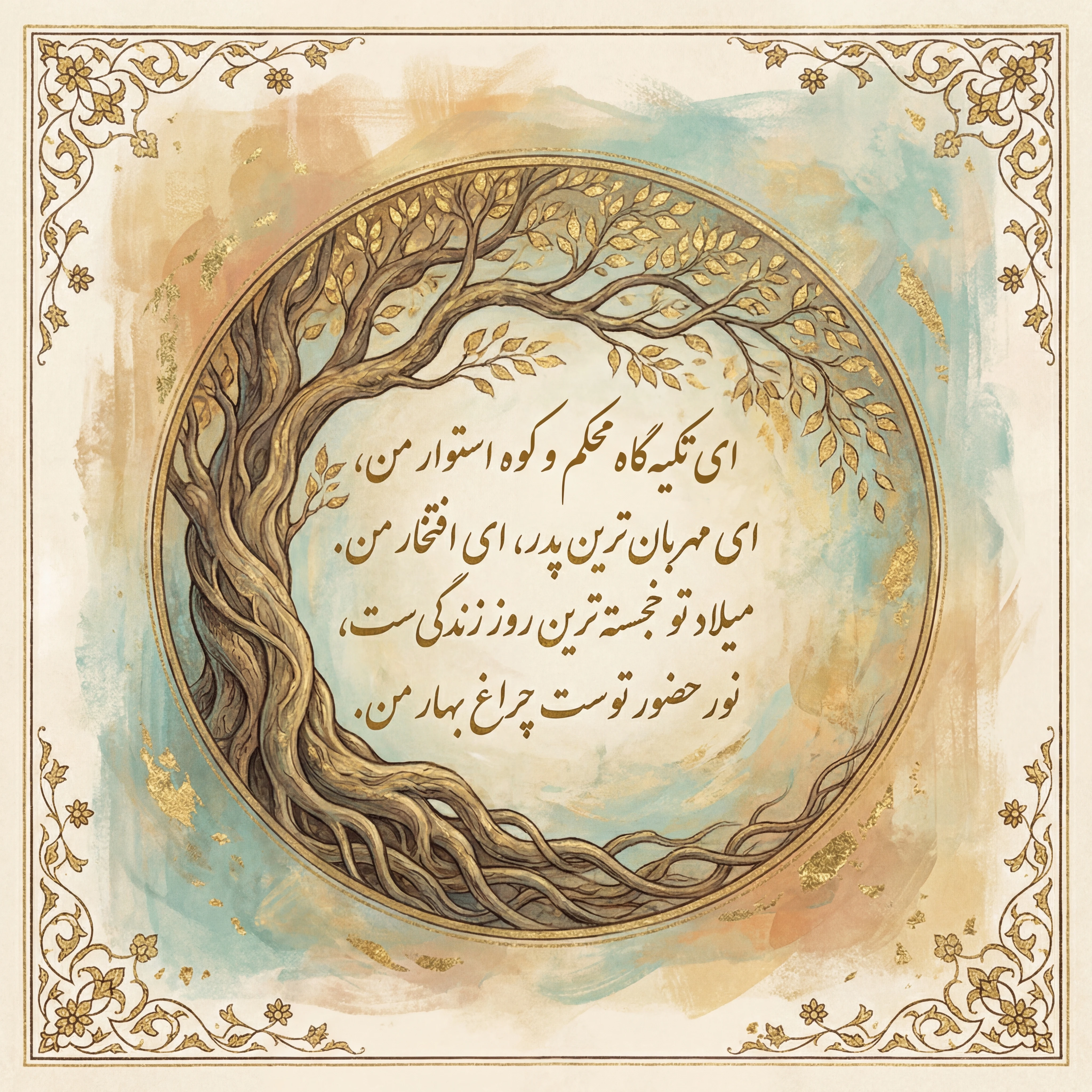 تبریک تولد برای پدر