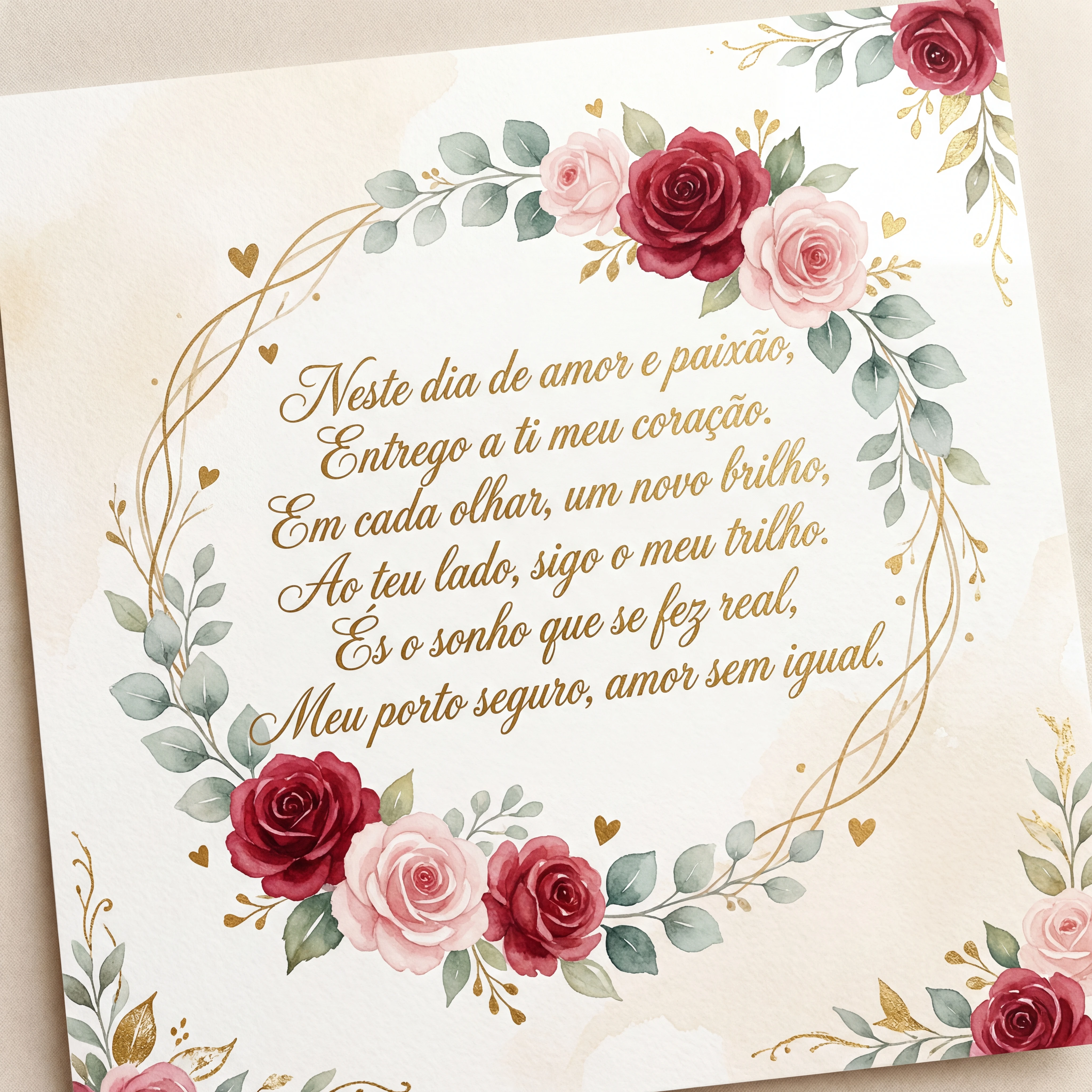 cartão de dia dos namorados para meu amor