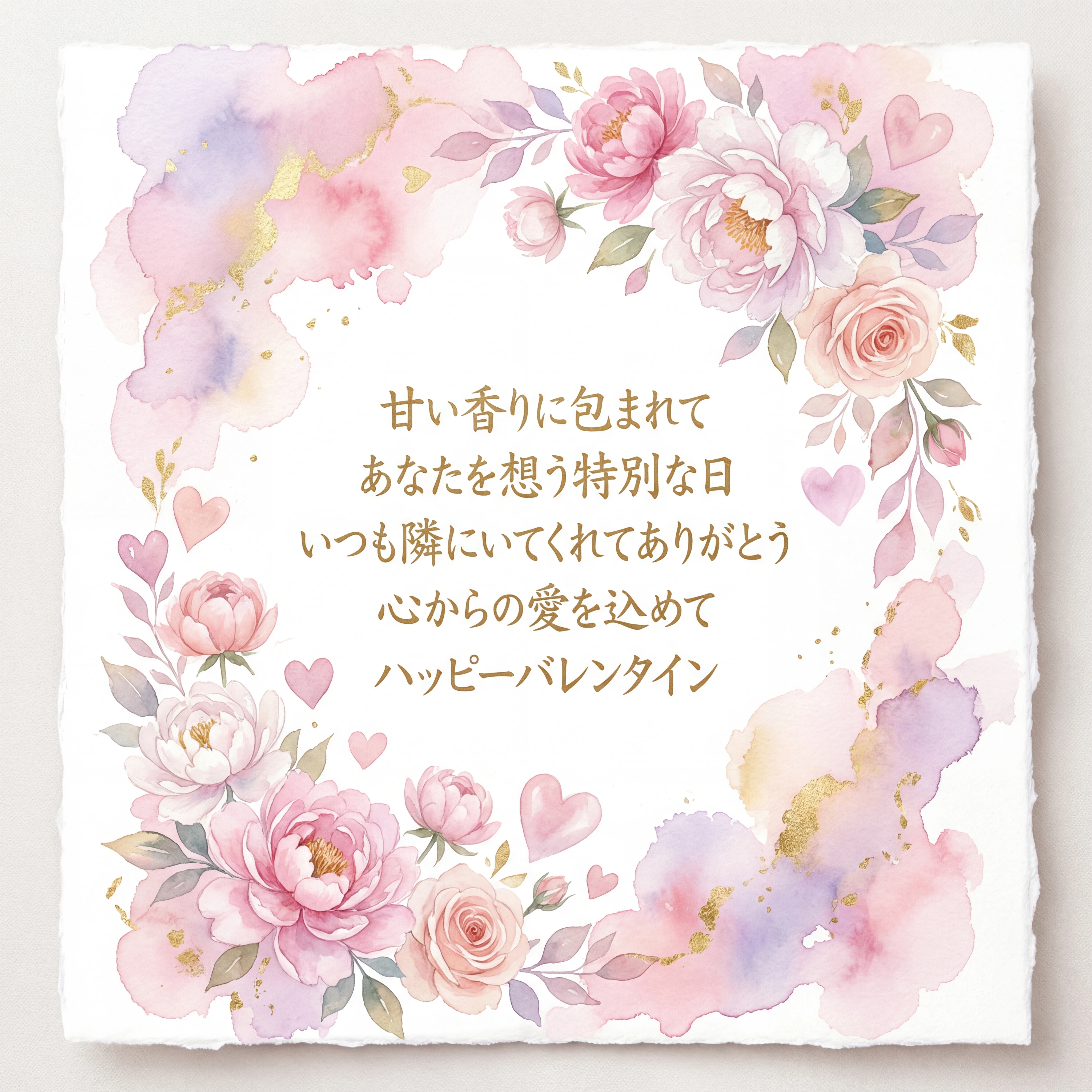 バレンタインデーに贈る、恋人への心温まるメッセージ文例