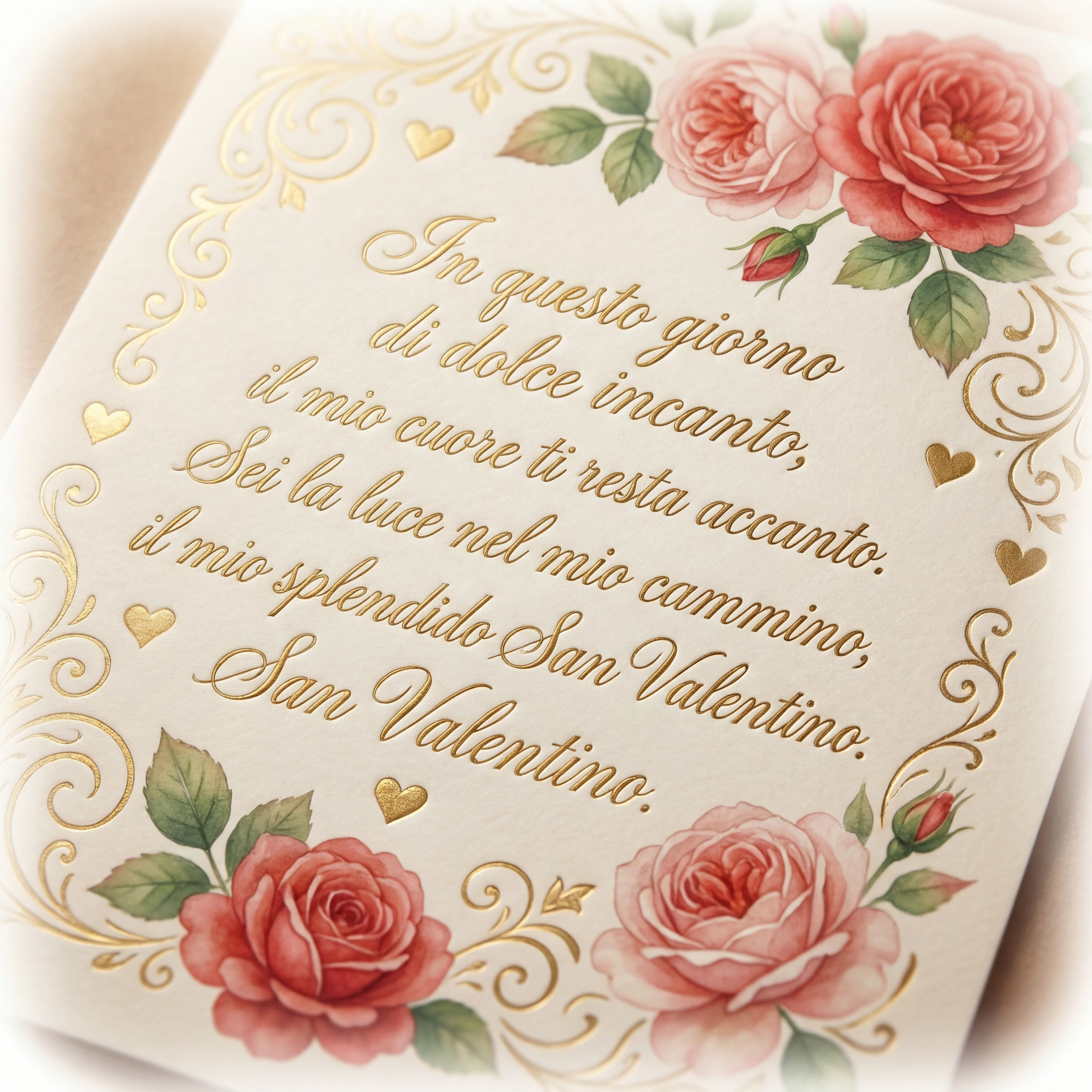 auguri di San Valentino per il mio amore