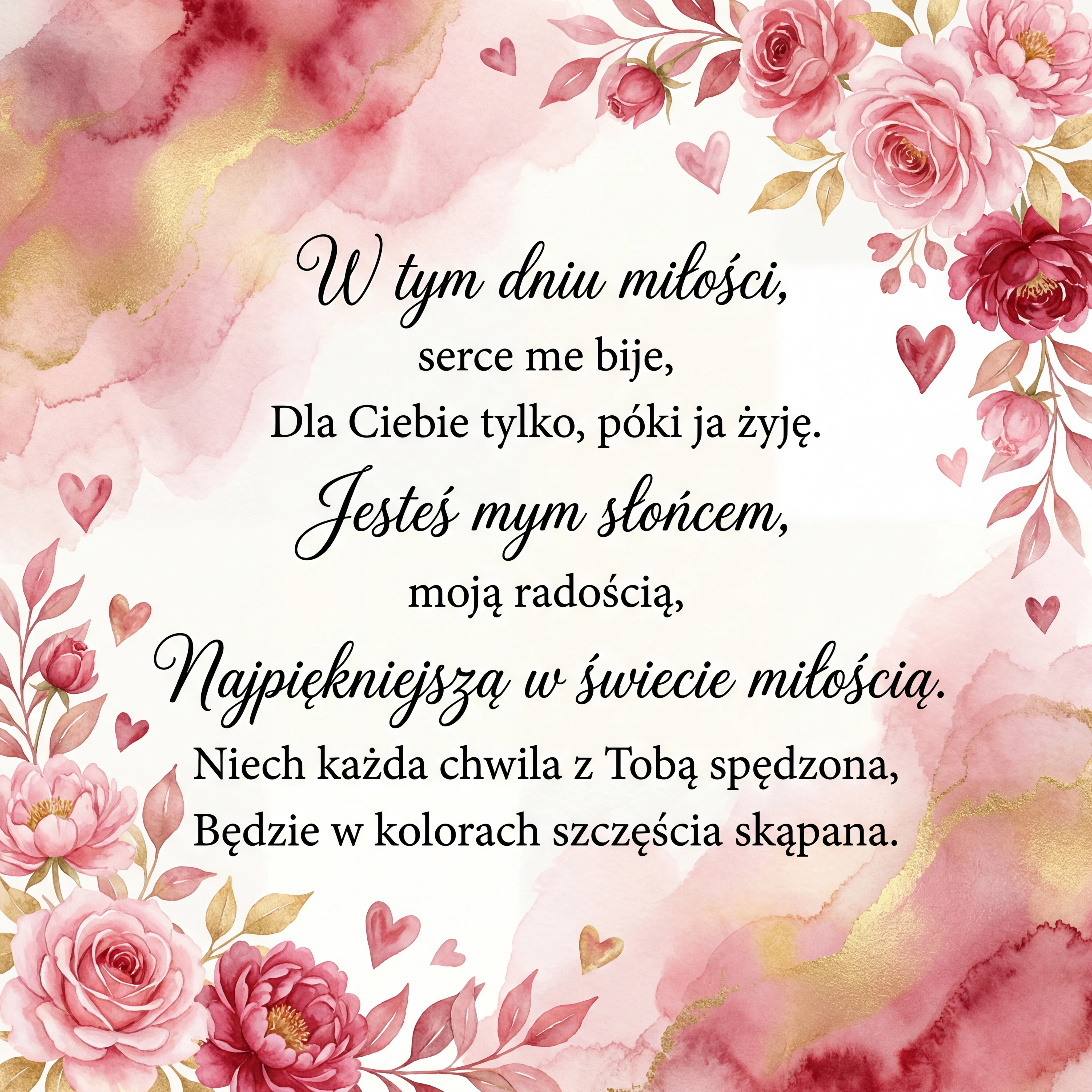 życzenia na Walentynki dla ukochanej osoby