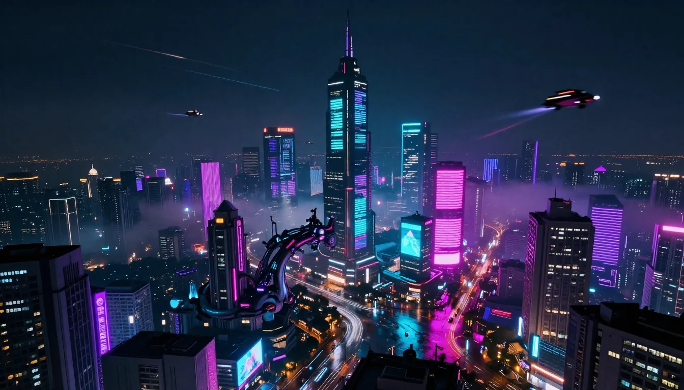 Neon Circuit Overdrive