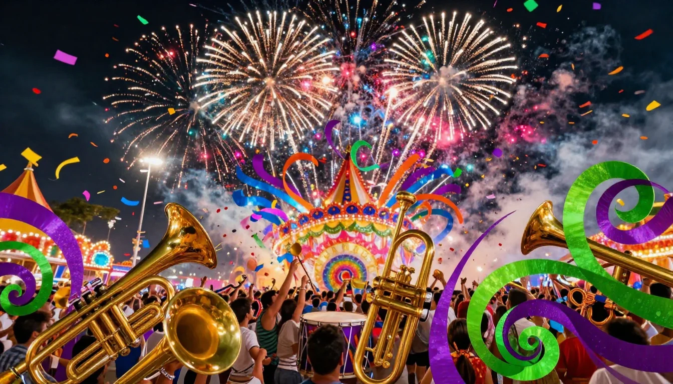 Vibrant Carnival Celebration