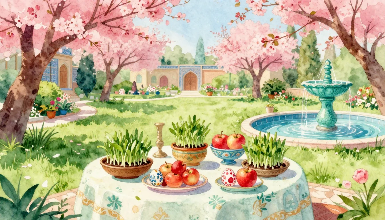 Persian Garden Serenity