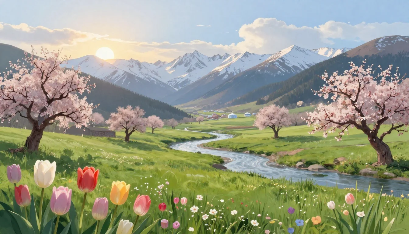 Spring Steppe Awakening