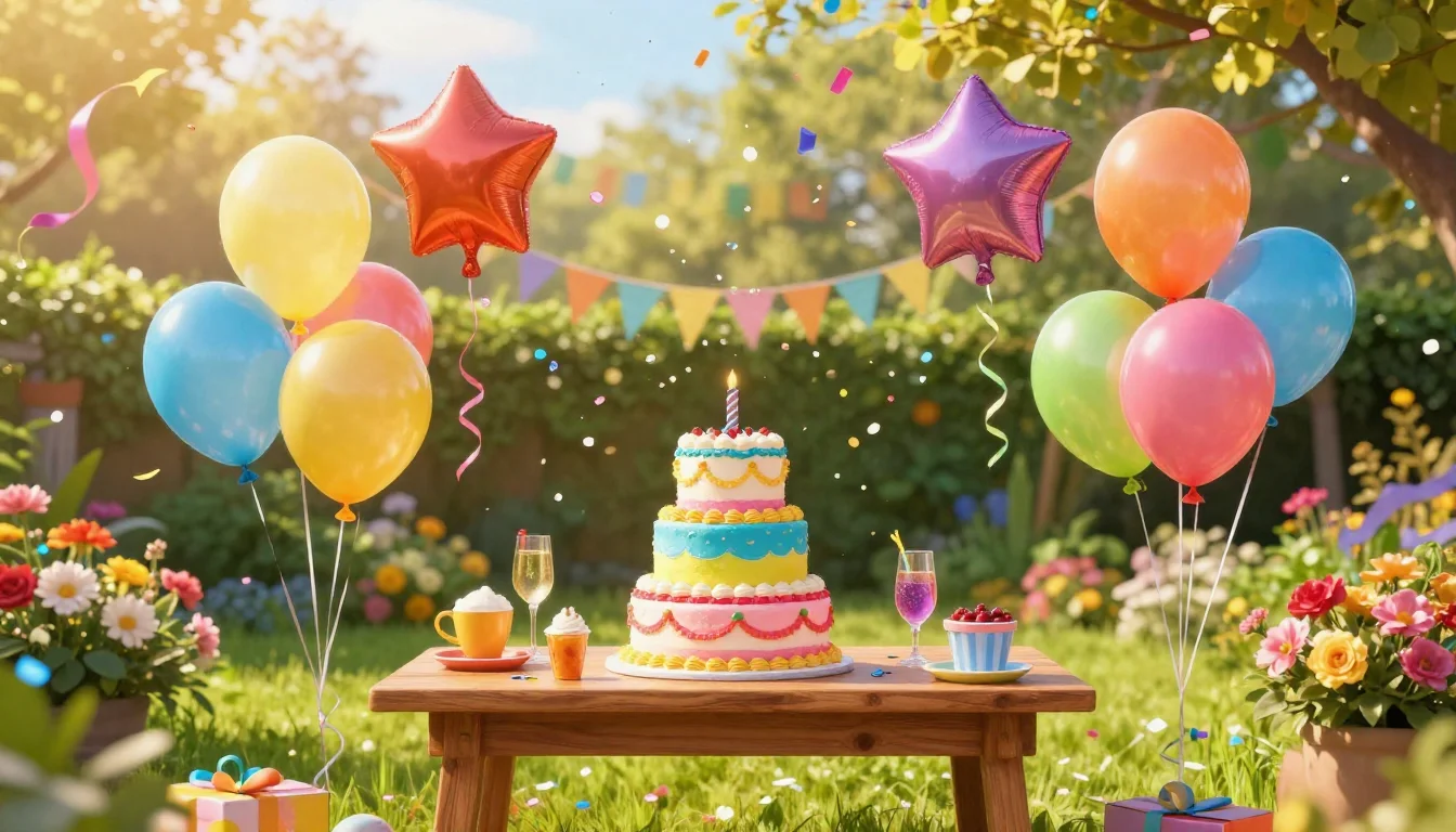 Sunny Birthday Celebration