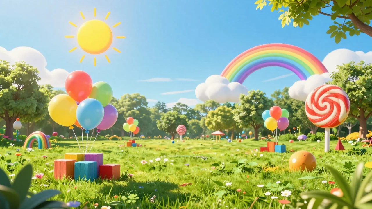 Sunny Playground Adventure