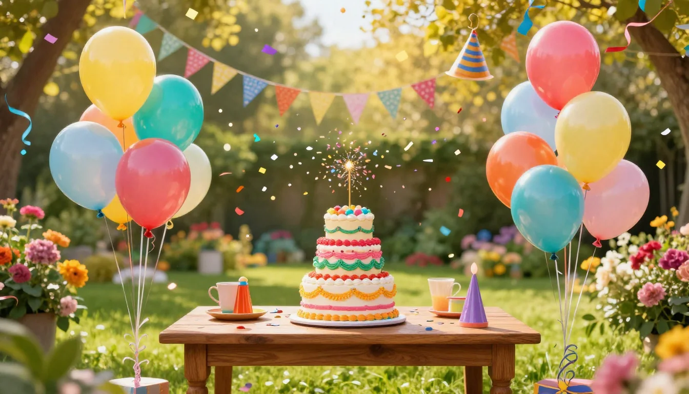 Sunny Birthday Celebration