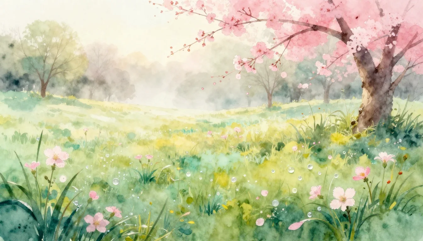 Spring Morning Serenity