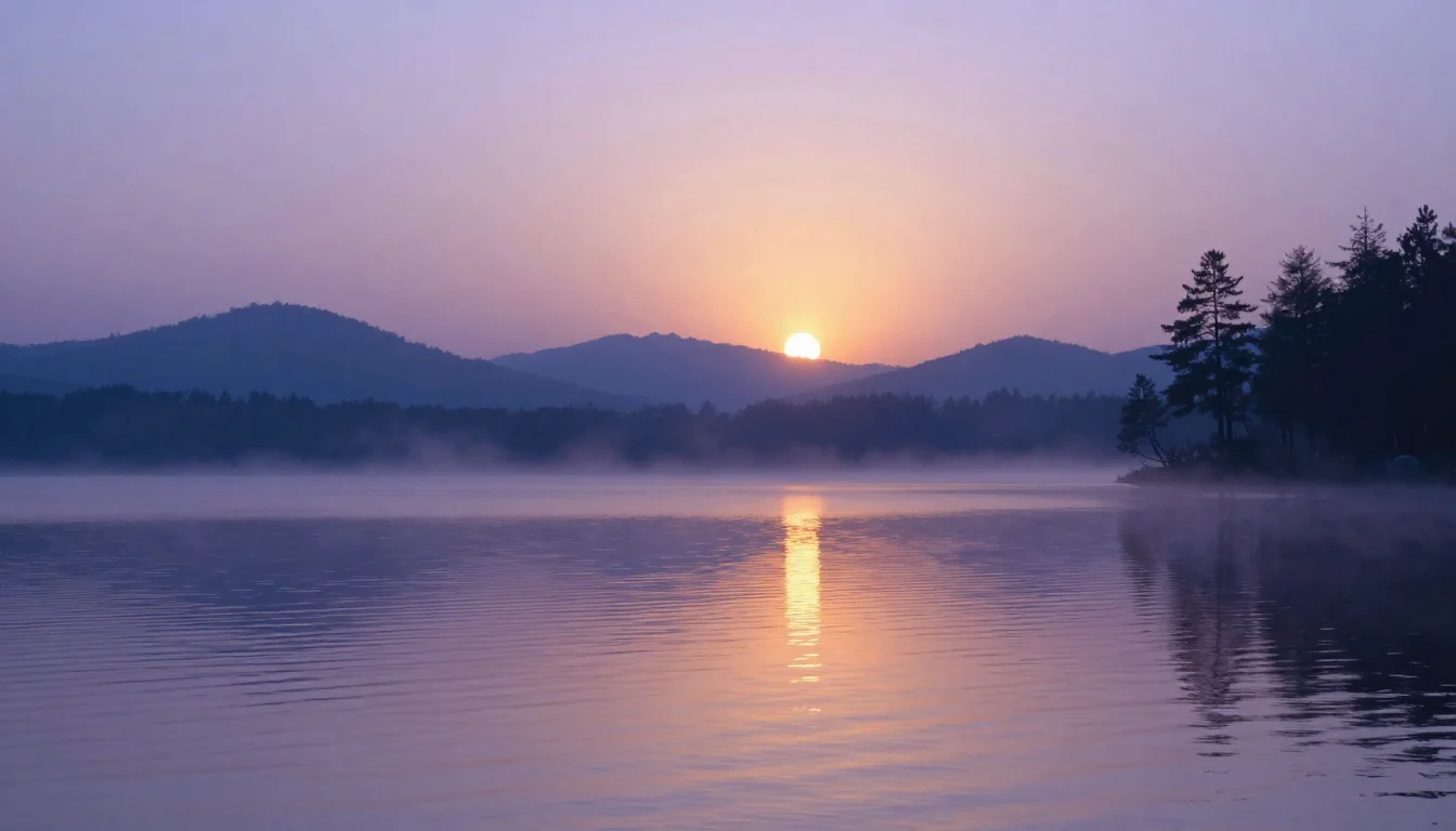 Serene Evening Stillness