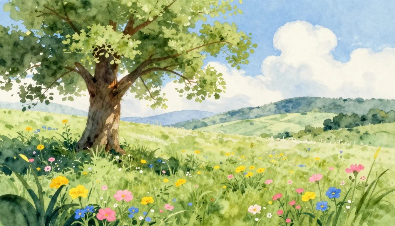 Spring Afternoon Serenity