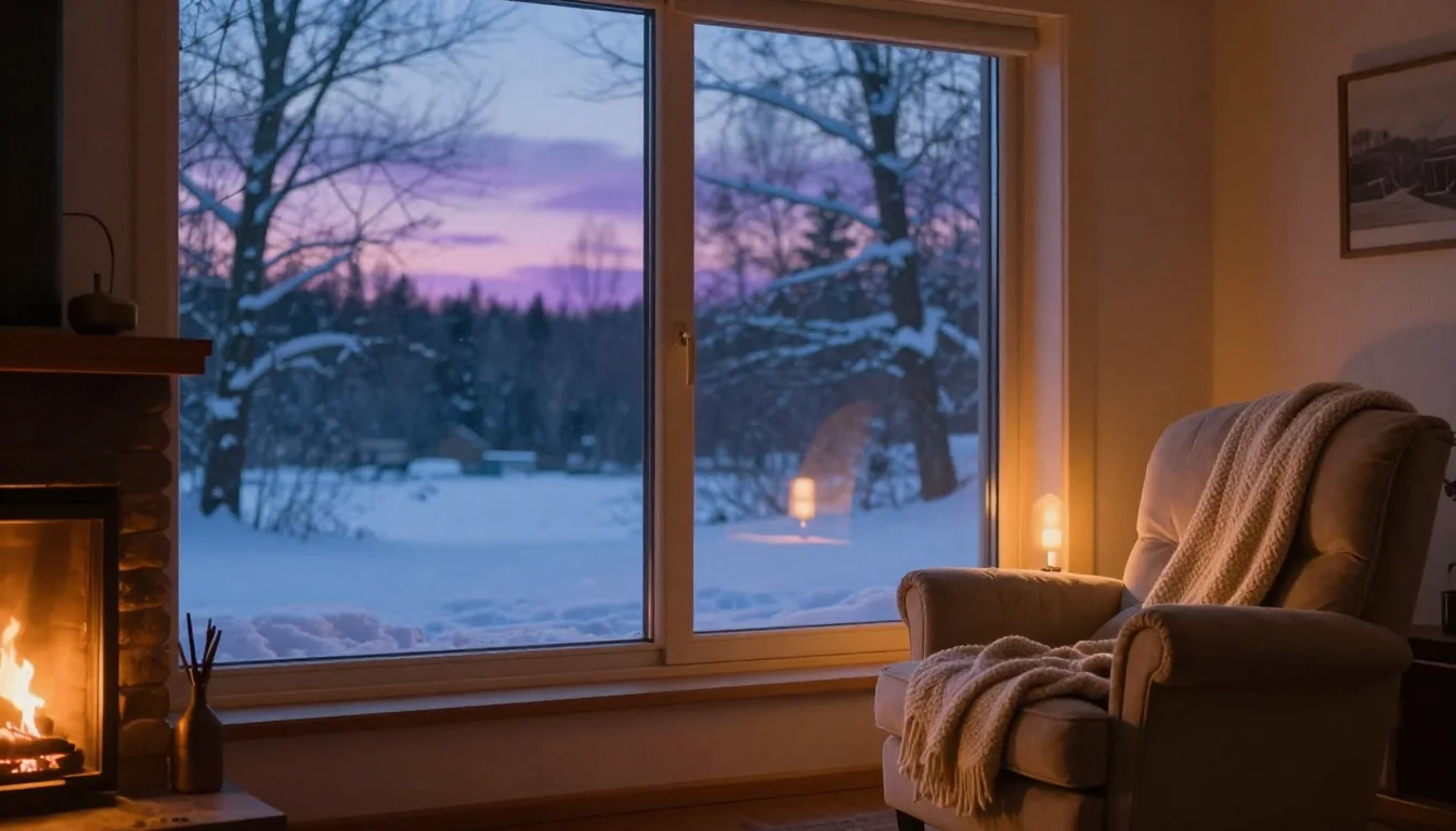 February Evening Serenity