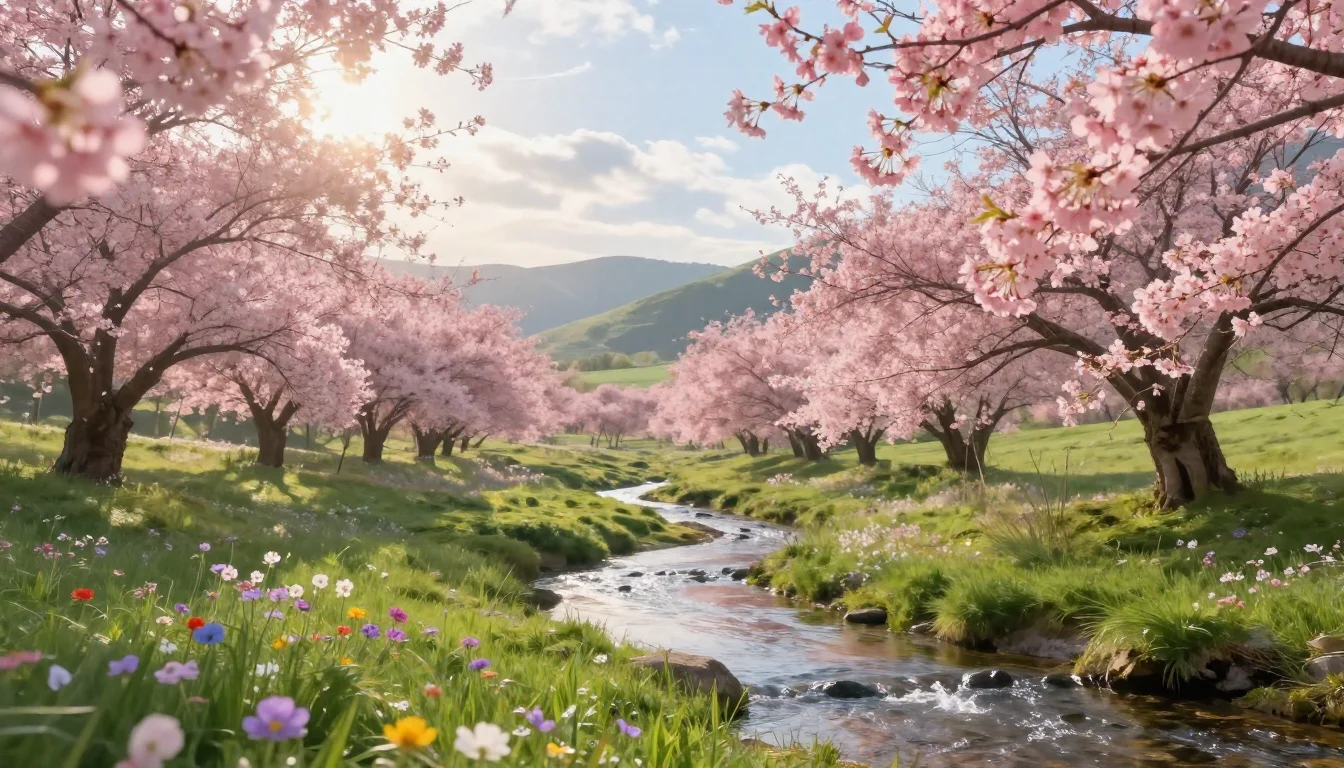 Awakening Spring Petals