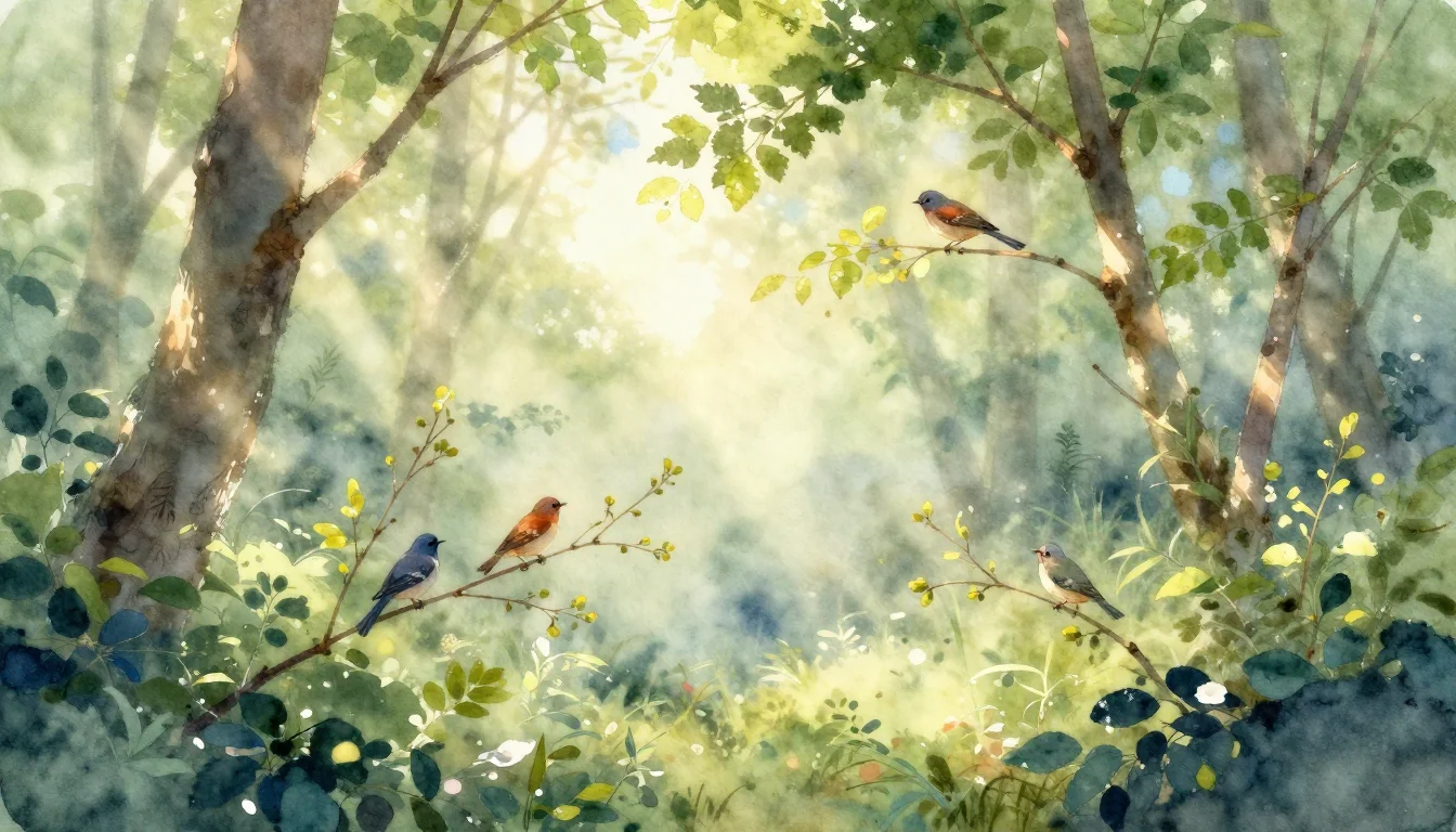 Serene Forest Awakening