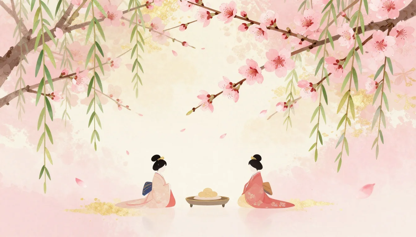 Spring Peach Blossom Serenity