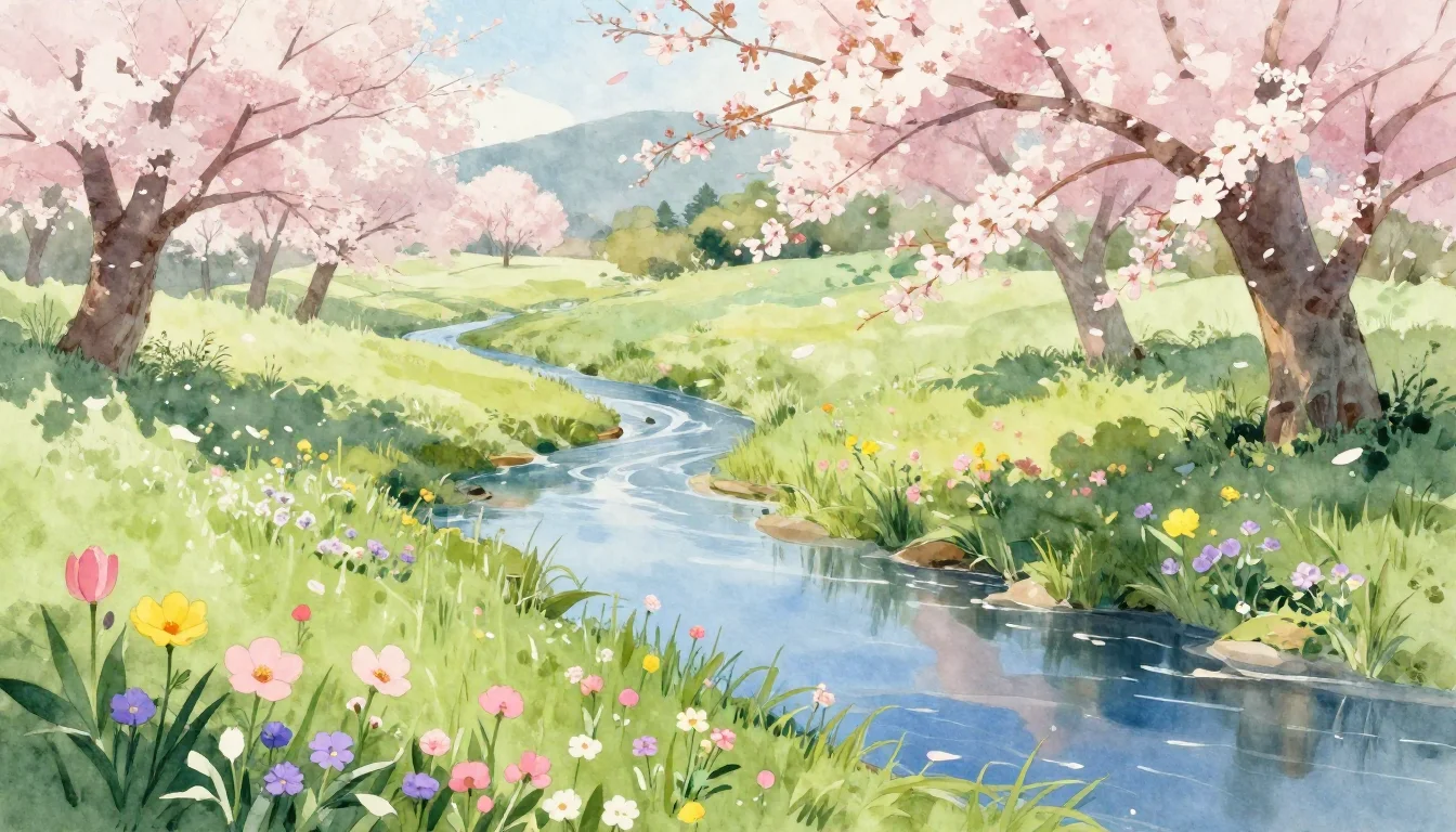 Whispers of Blooming Meadows
