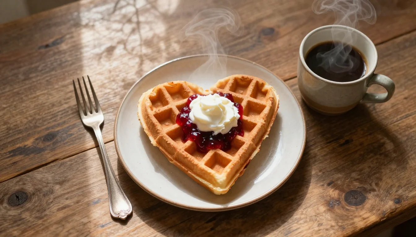 Golden Waffle Afternoon